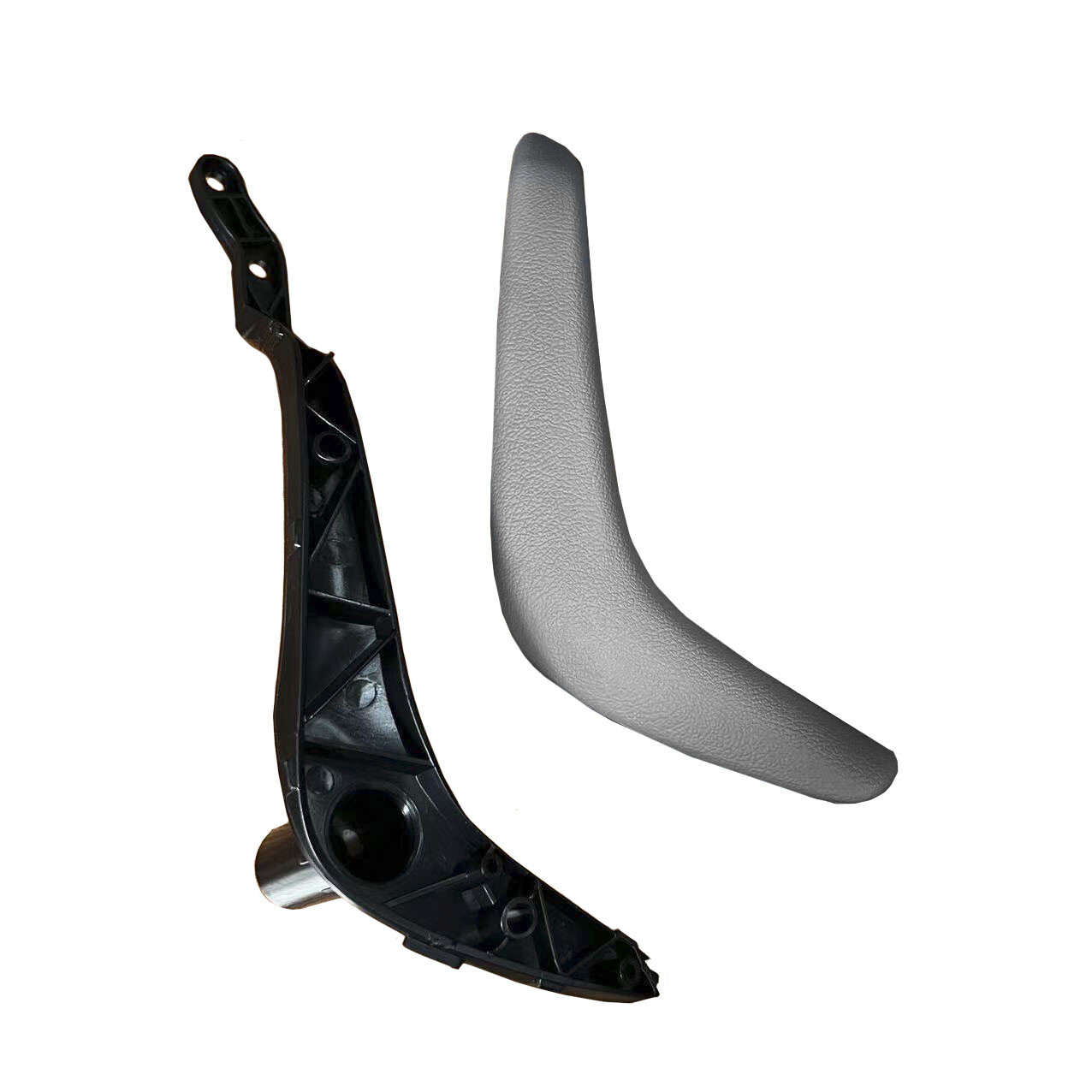 UPGRADED For 98-03 MB CLK320 CLK430 Left & Right DOOR HANDLE PULLER & COVER Gray