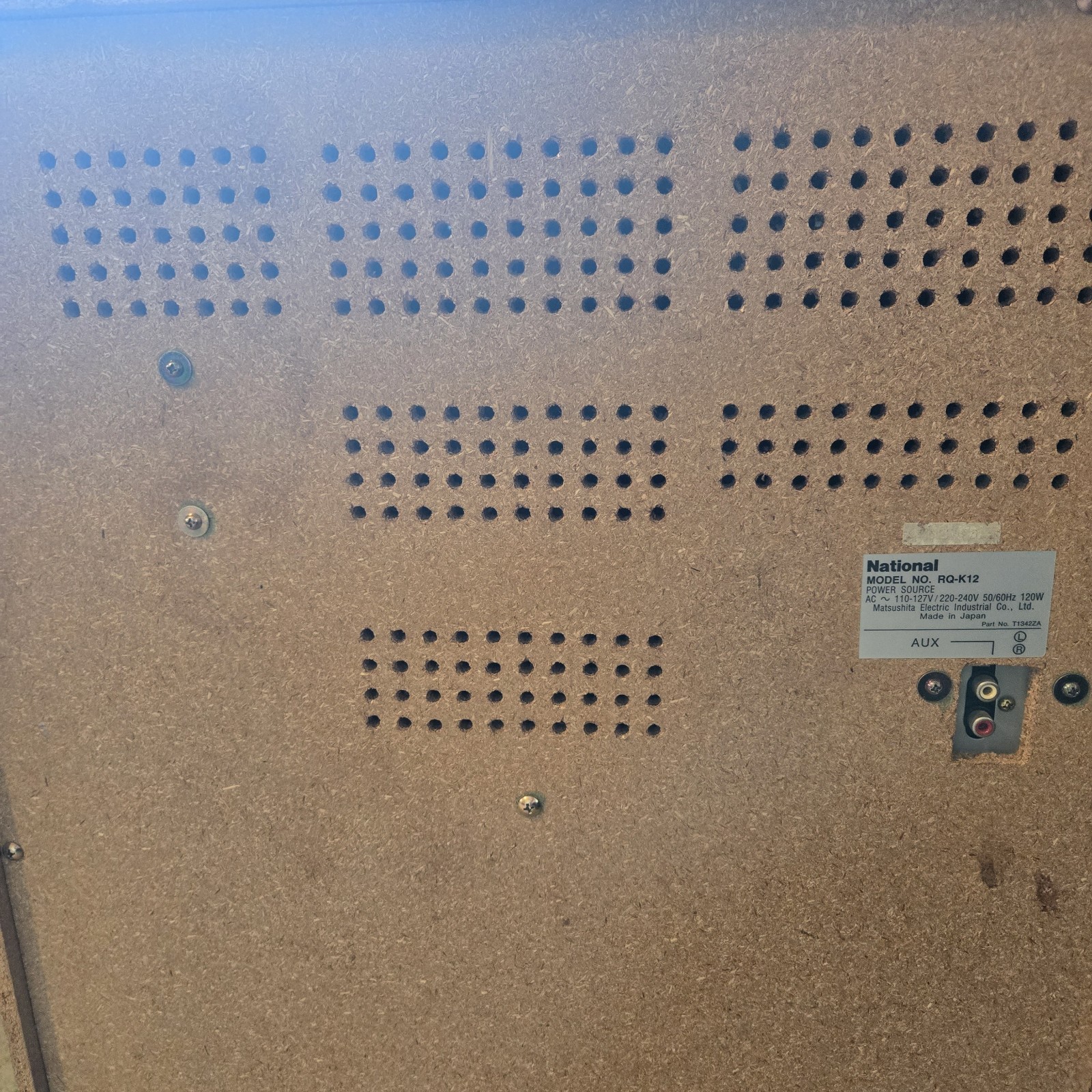 VTG National (Panasonic) RQ-K12 Karaoke Machine Vocal Magician Big Power READ