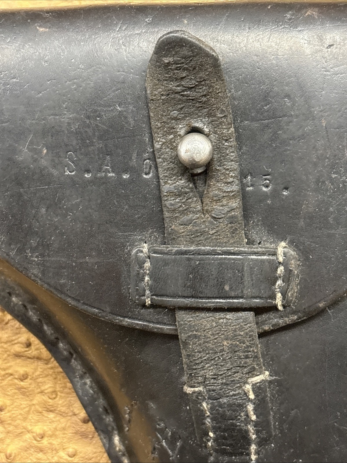 Original WWII Holster - fits P08 Luger and P38