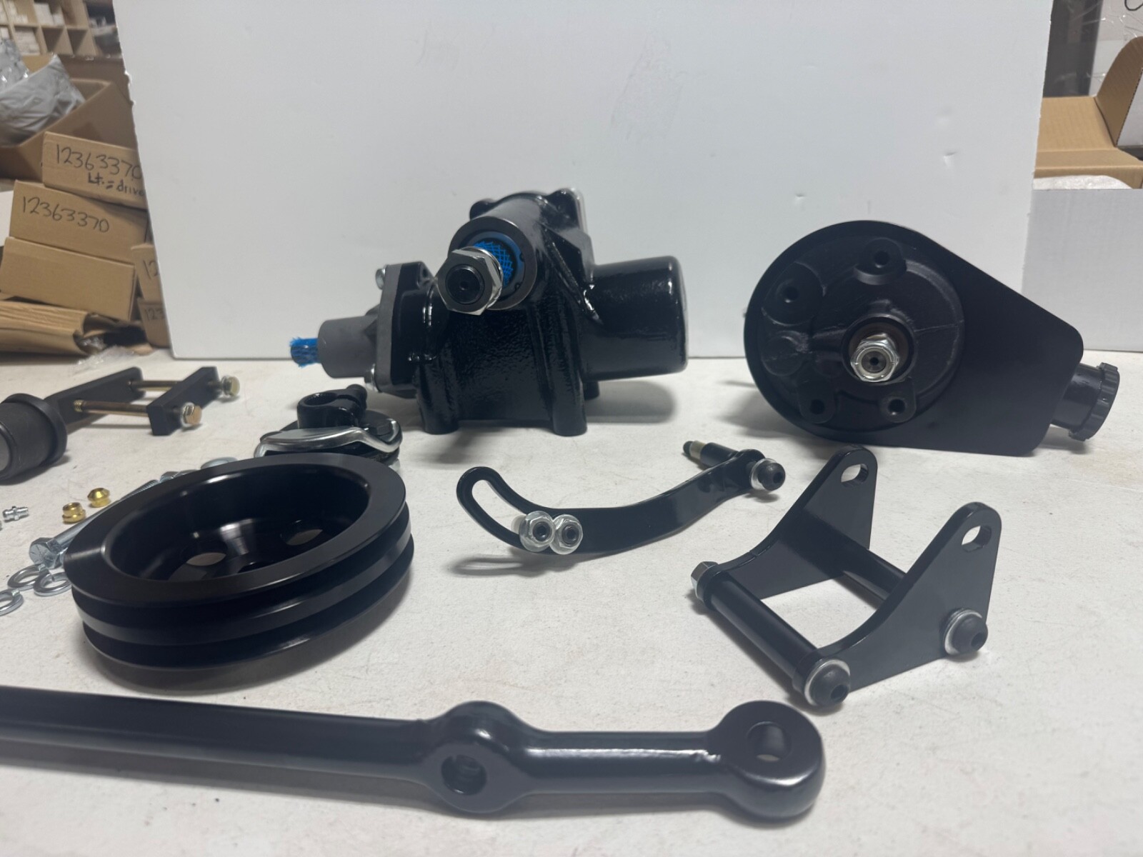 1961-64 Chevy Impala Belair 500 Series Power Steering Upgrade Conversion Kit