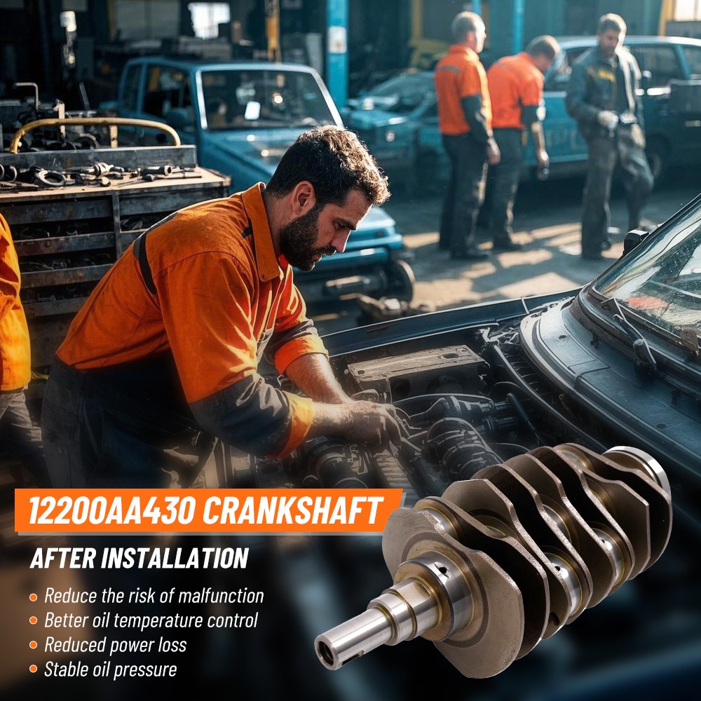 Crankshaft & Main +Rod Bearing for 2004-2018 Subaru Impreza EJ255 EJ257 WRX 2.5L