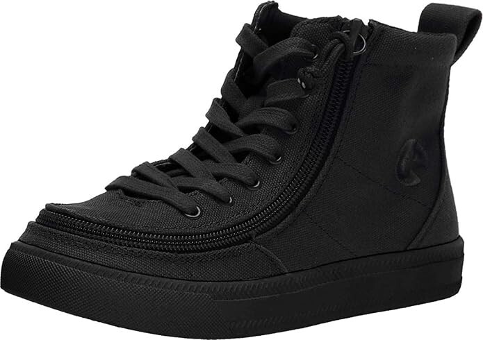 BILLY Footwear Kids Classic Lace High (Little Kid/Big Kid) Black – Sizes 13 & 2