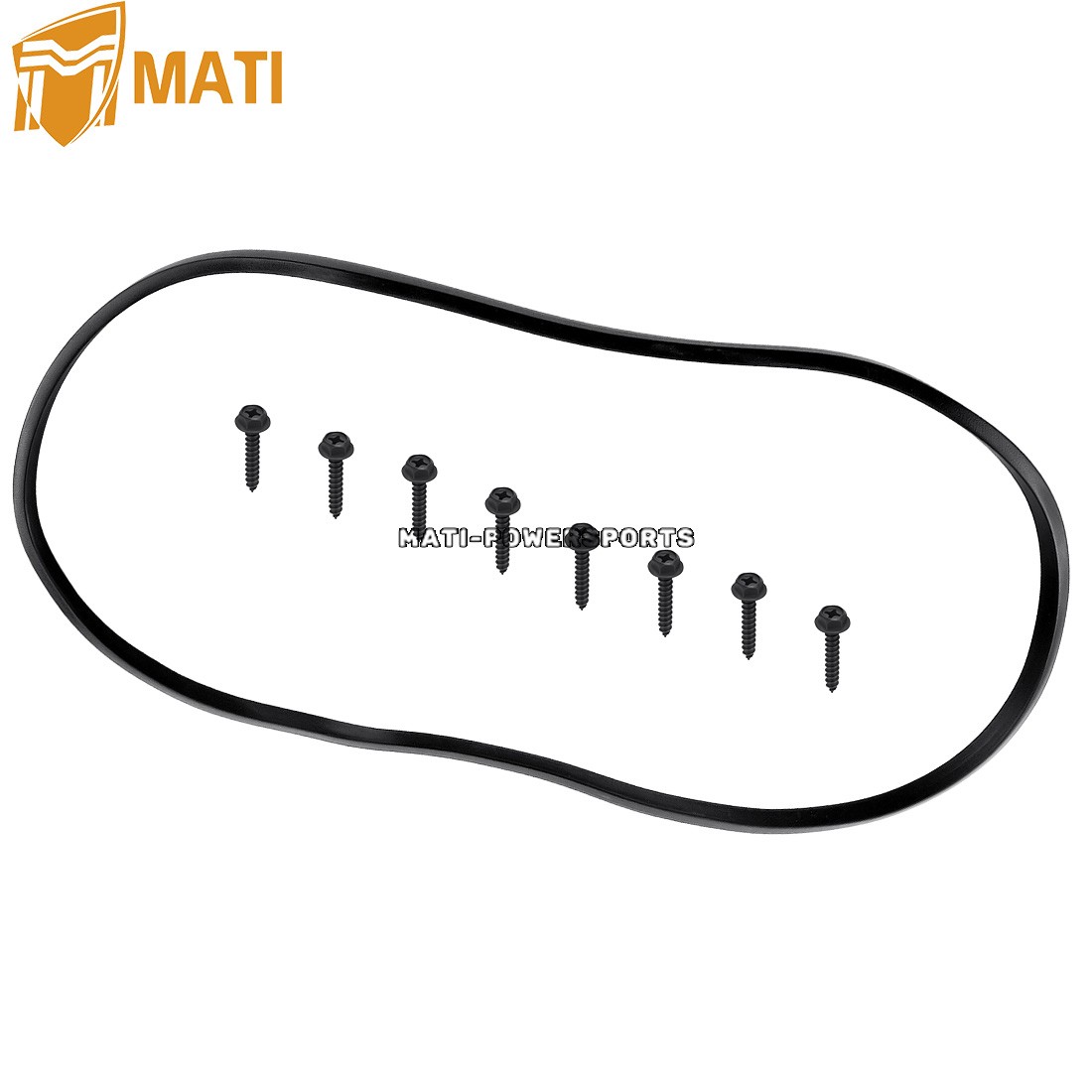 Outer Clutch Cover Gasket w/Bolts For Polaris RZR XP 1000 / XP 4 1000 2014-2023