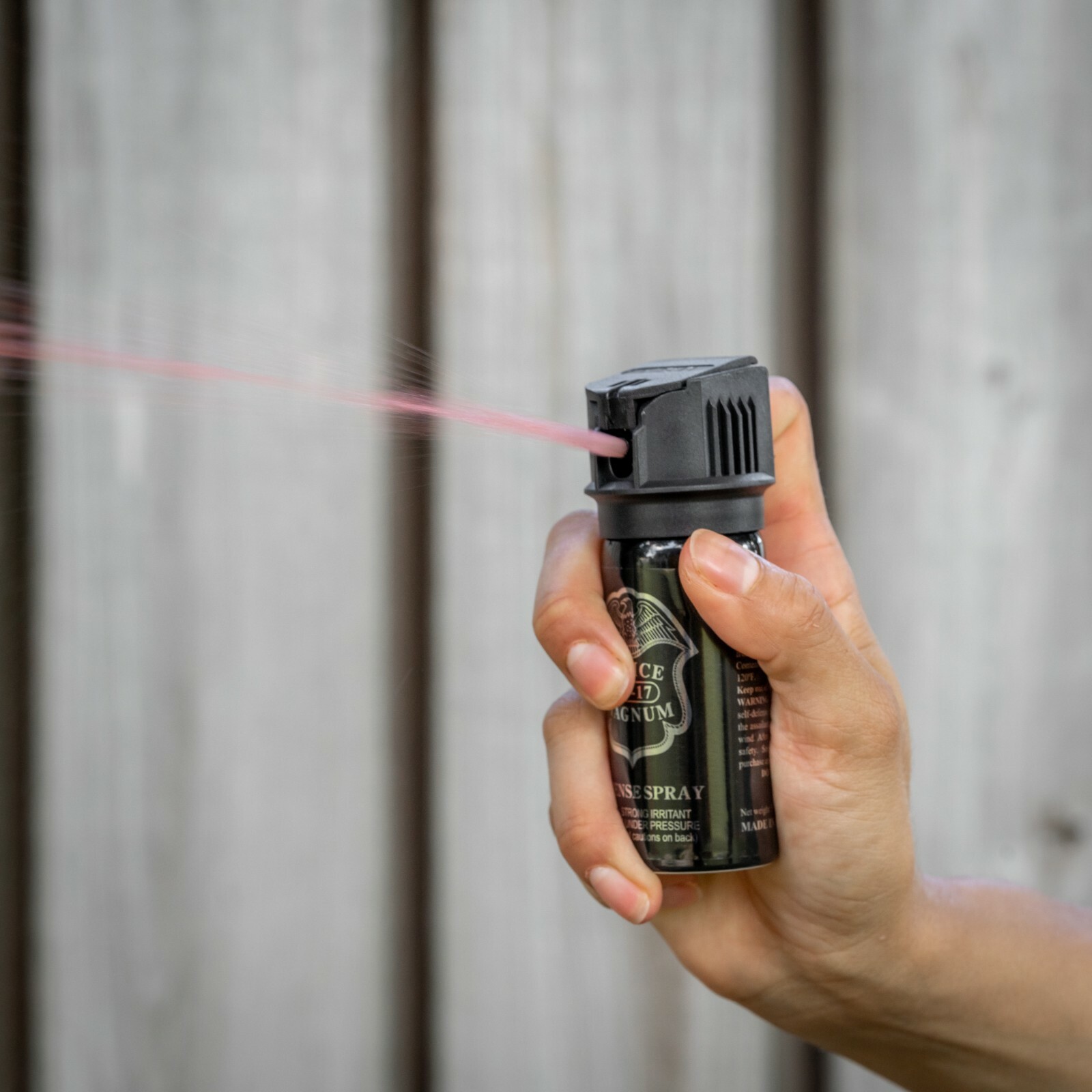 2 Police Magnum pepper spray 2 ounce Flip Top Fogger Safety Personal Defense