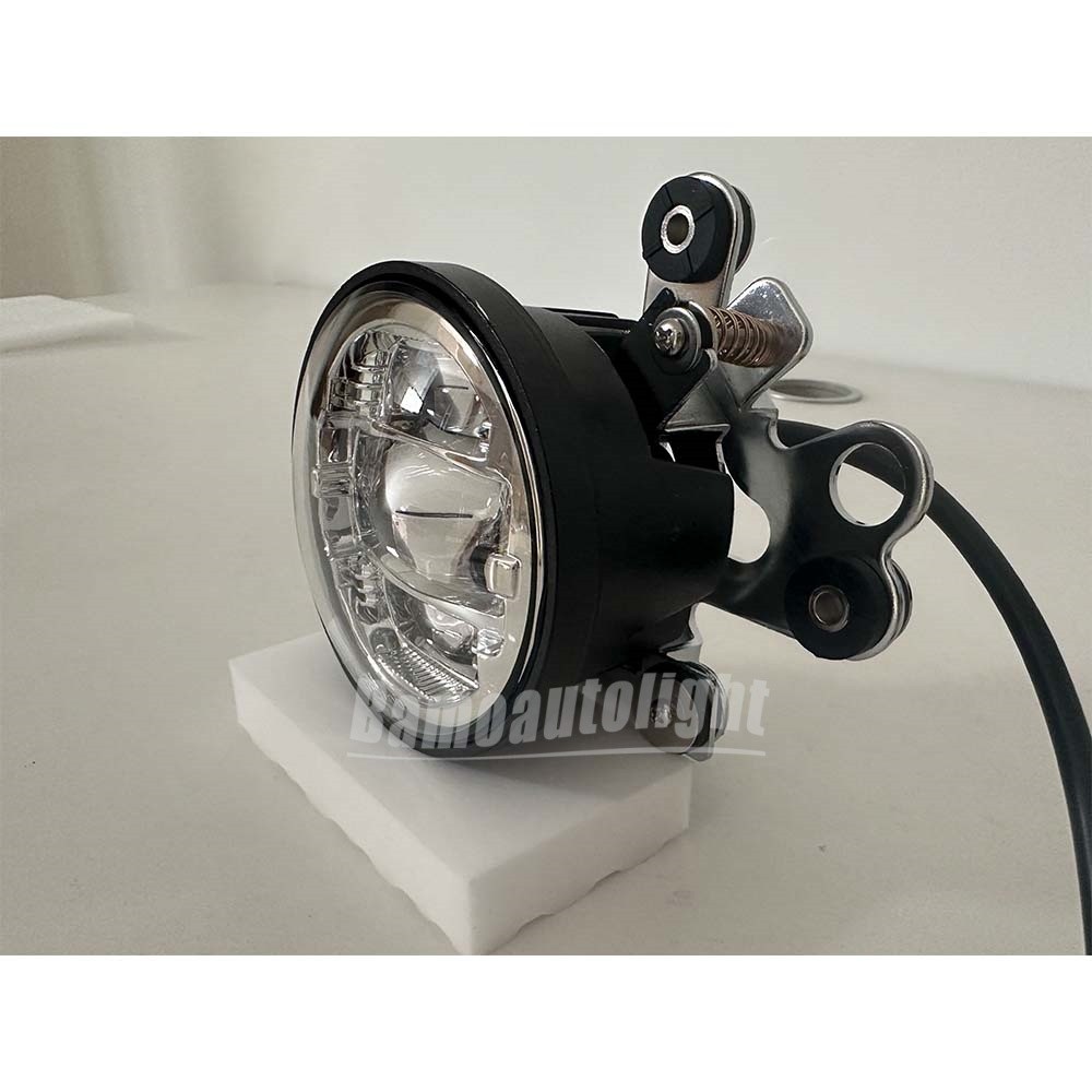 2X Chrome LED Fog Lights For Honda GL1800 Goldwing 1800 2002-2010 Plug and Play