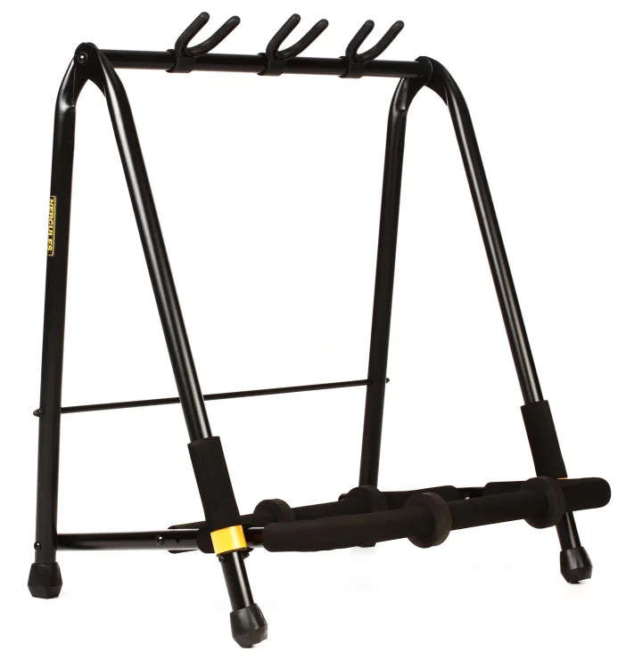 Hercules Stands GS523B Multi-Guitar Rack for up to 3 Guitars