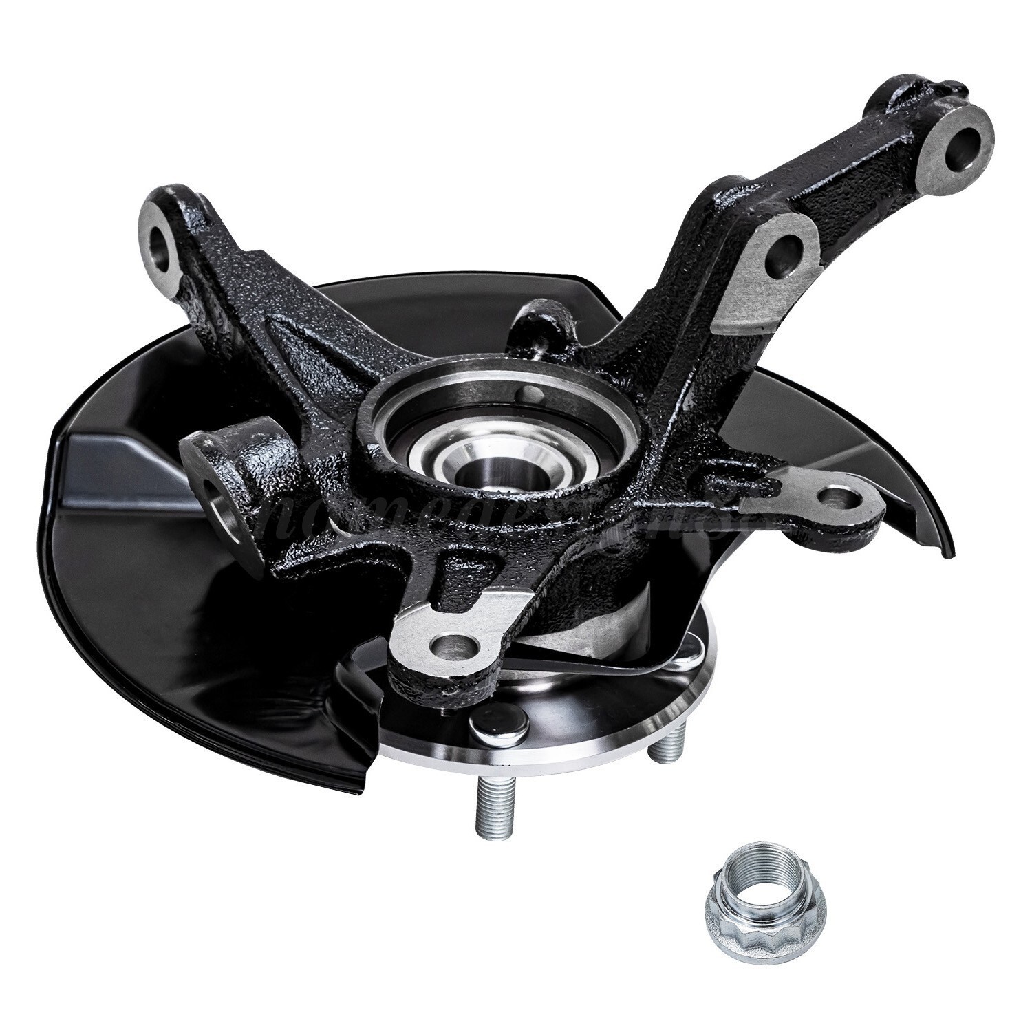 For 2006-2011 Honda Civic Pair Front Steering Knuckle & Wheel Hub Bearing Assy