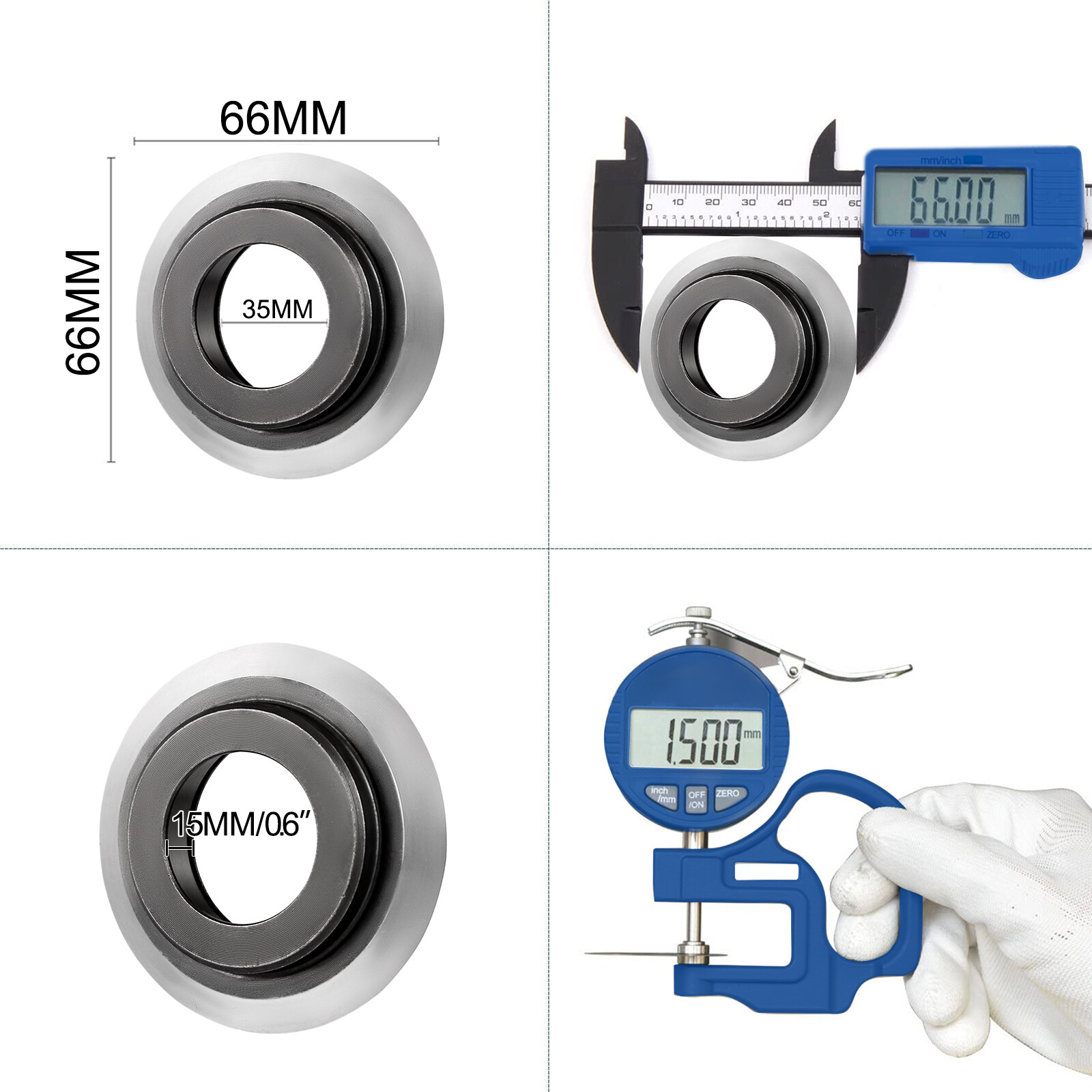VEVOR 4 Cable Stripper Blades Cut Replacement Tool for Copper Stripping Machine