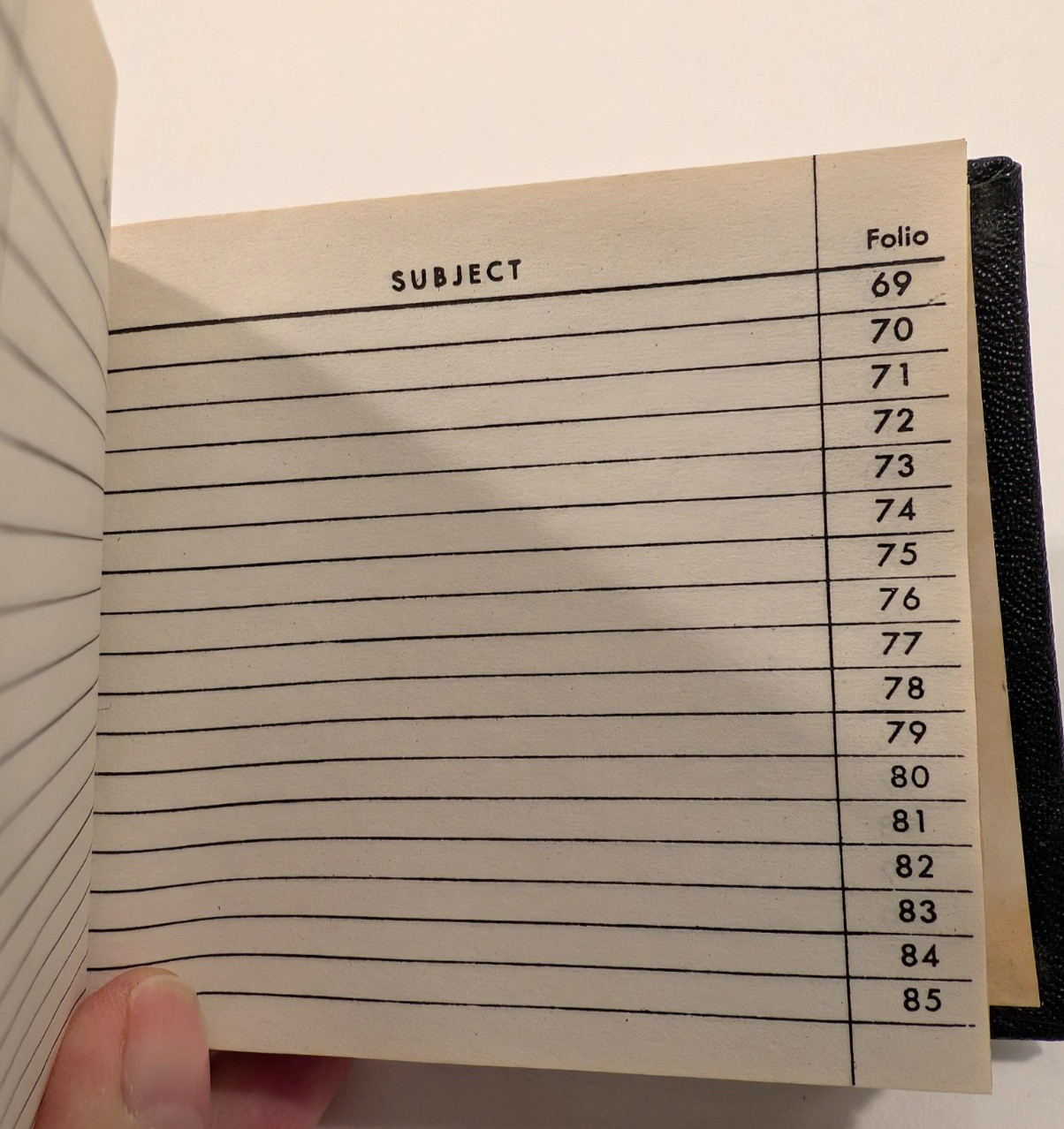 Vintage Kodak Negative File Book 100 2-7/8" x 2-7/8" Glassine Pages