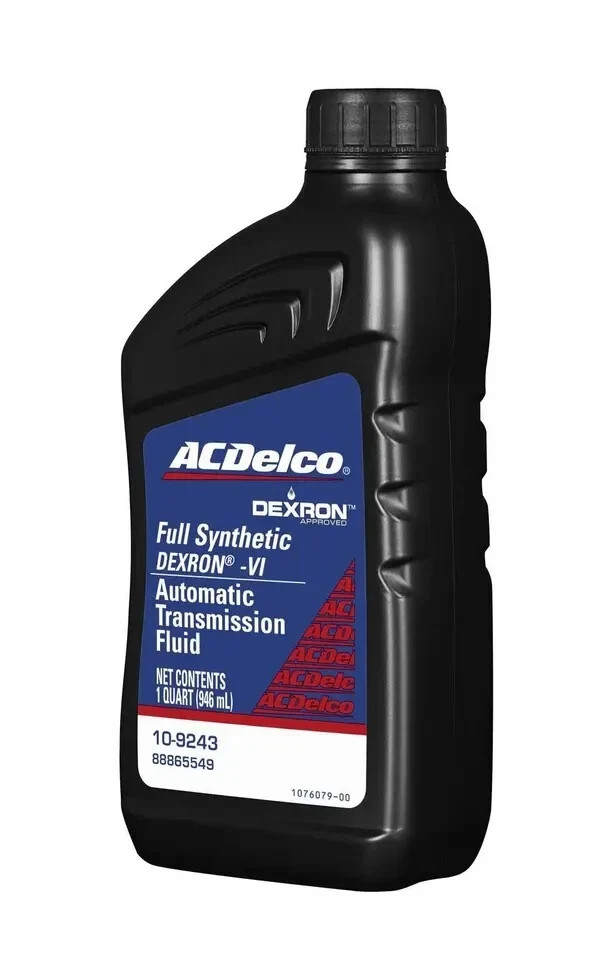 ACDelco Dexron VI Full Synthetic 10-9243 Automatic Transmission Fluid 12 Quarts