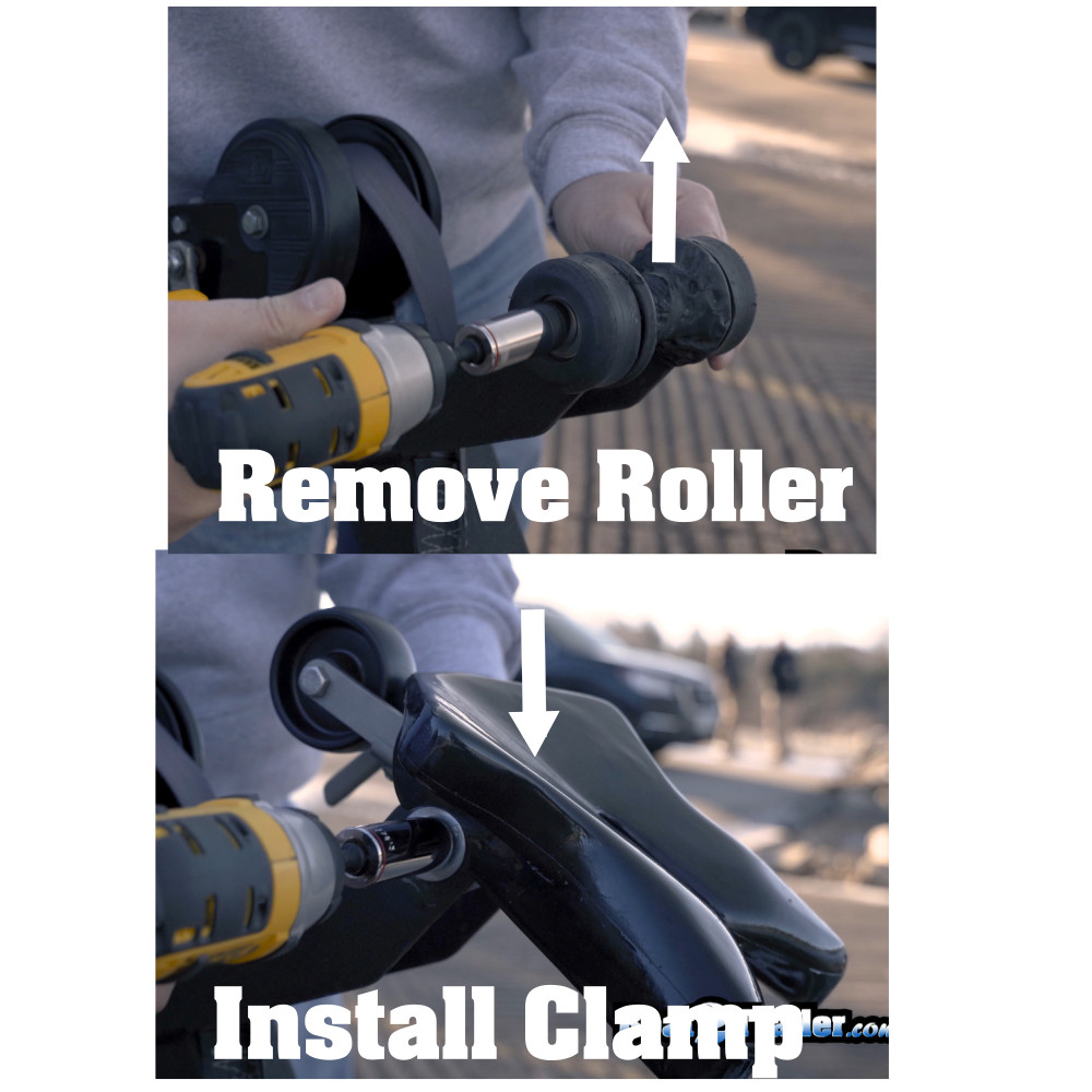Boat Trailer Roller Clamp - LGEN2 Boat2Trailer Long Handle - Ramp N Clamp