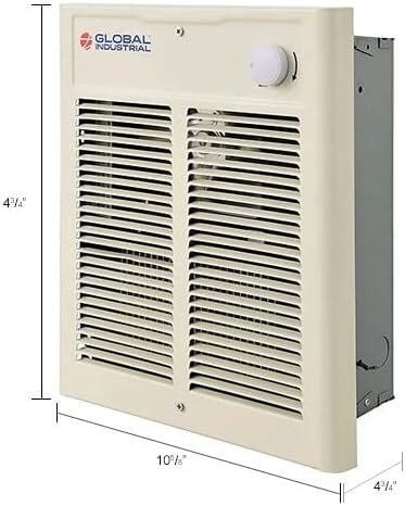 Fan Forced Wall Heater Shaded Pole Motor 1500/2000W 208/240V