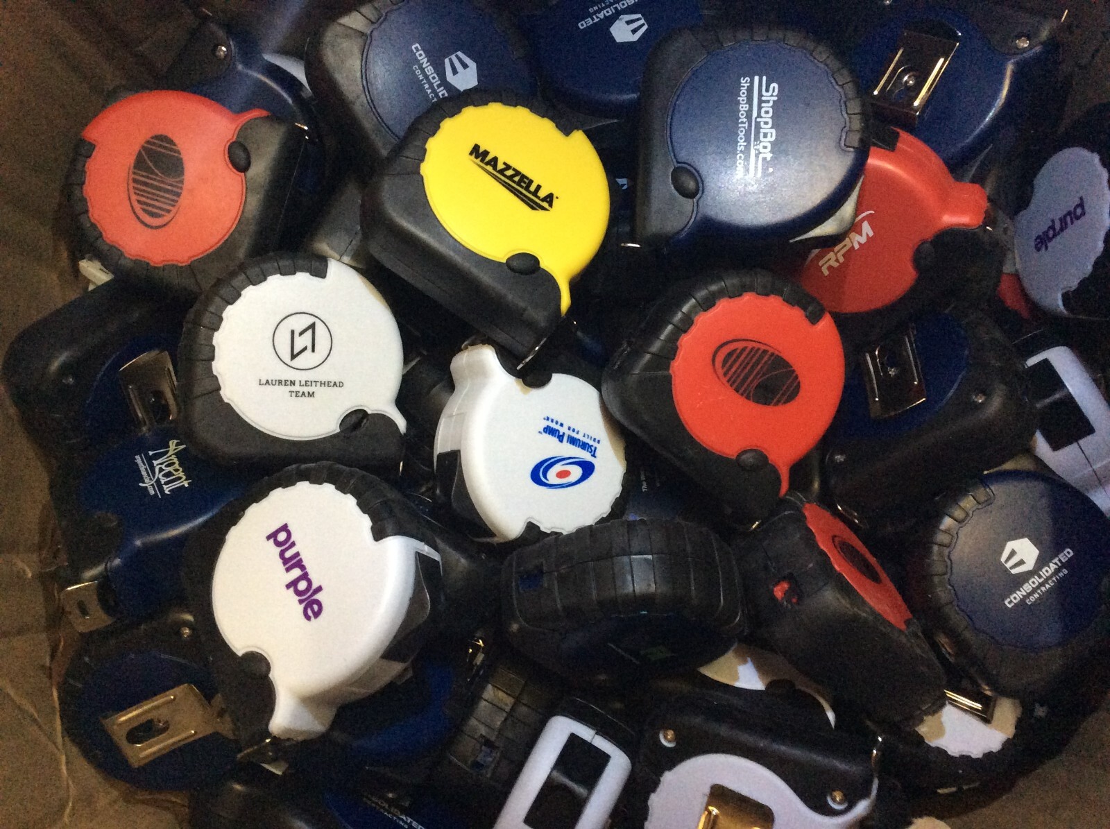 Misprint Assorted Colors Tape Measures, 16 Feet, Lot of 6, 🔥 BEST PRICE 🔥