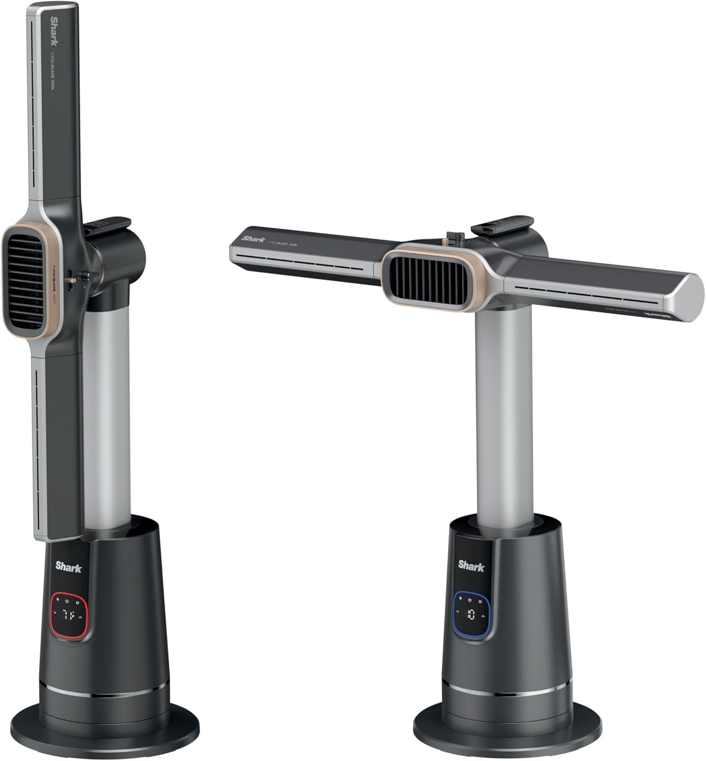 Shark TurboBlade Cool + Heat – 2-in-1 Bladeless Tower Fan & Space Heater for Cus