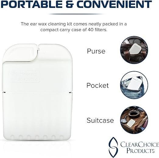 Wax Guard Filters for Hearing Aid Hearing Aid Wax Filters Accessories 40-Pcs