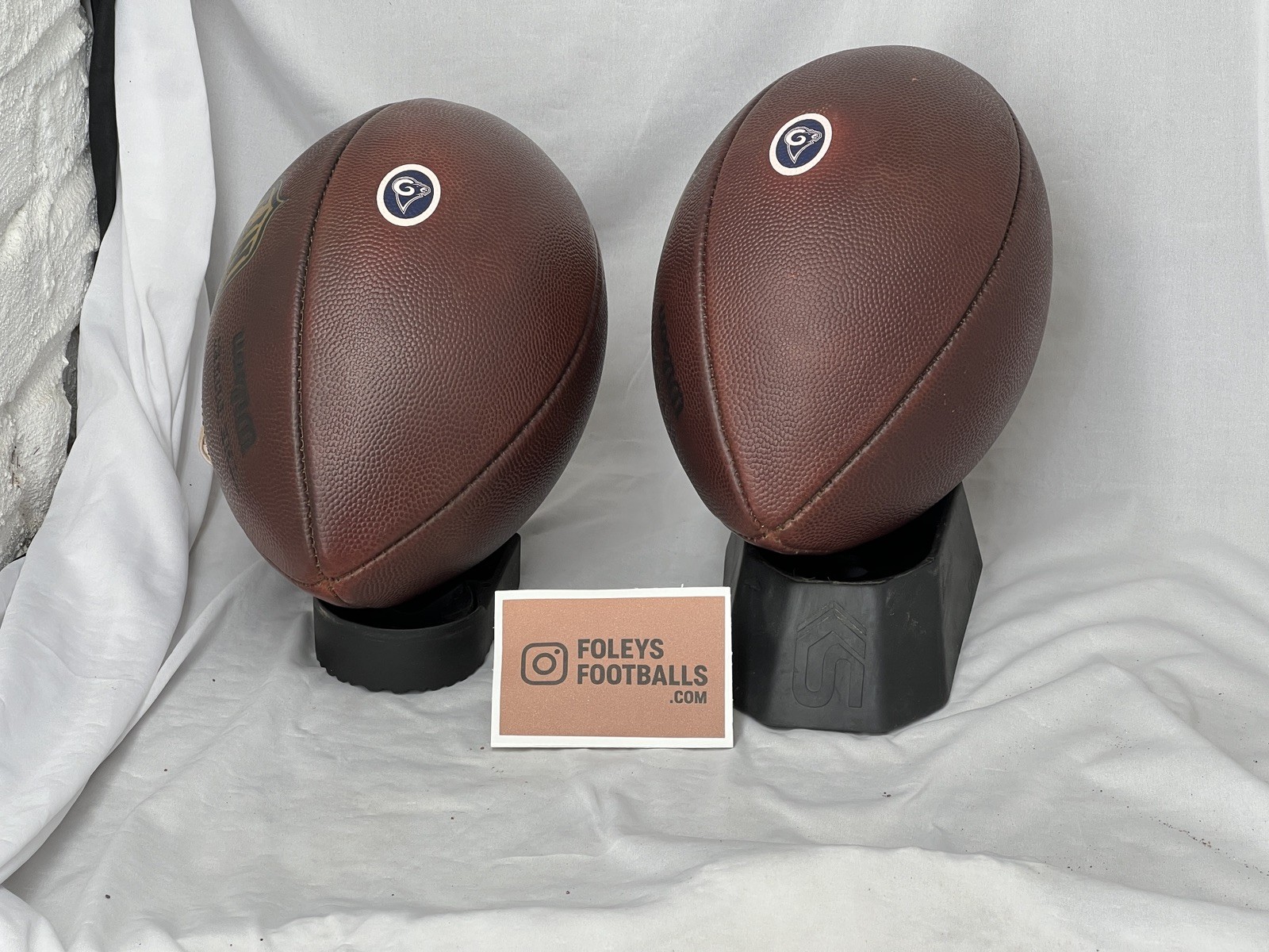 NFL "The Duke" Wilson Football - Game Ball 2x Rams - Game Prepped & Conditioned