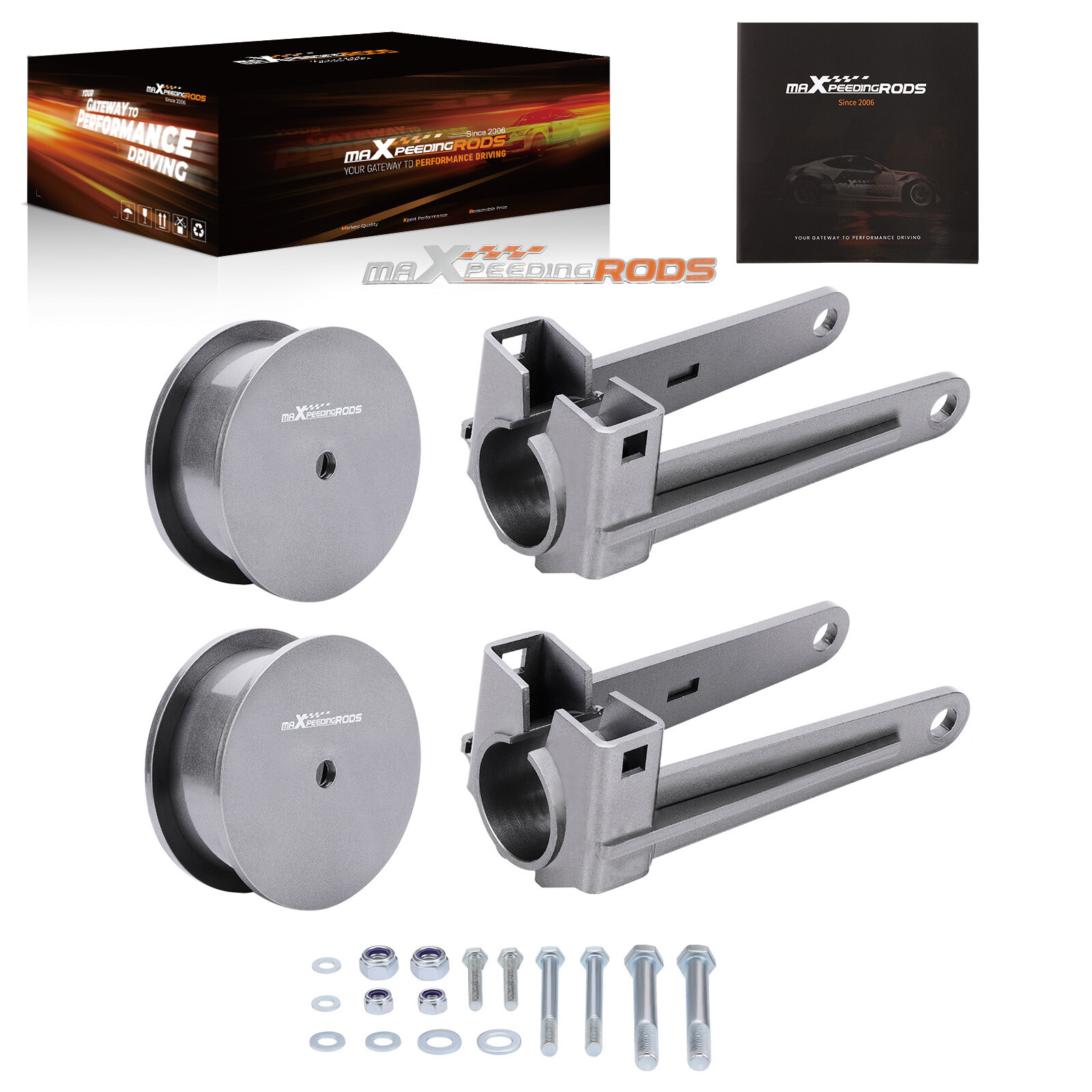 3.5'' Front 3" Rear Lift Kit for Jeep Grand Cherokee WK 2WD 4WD 2005-2010