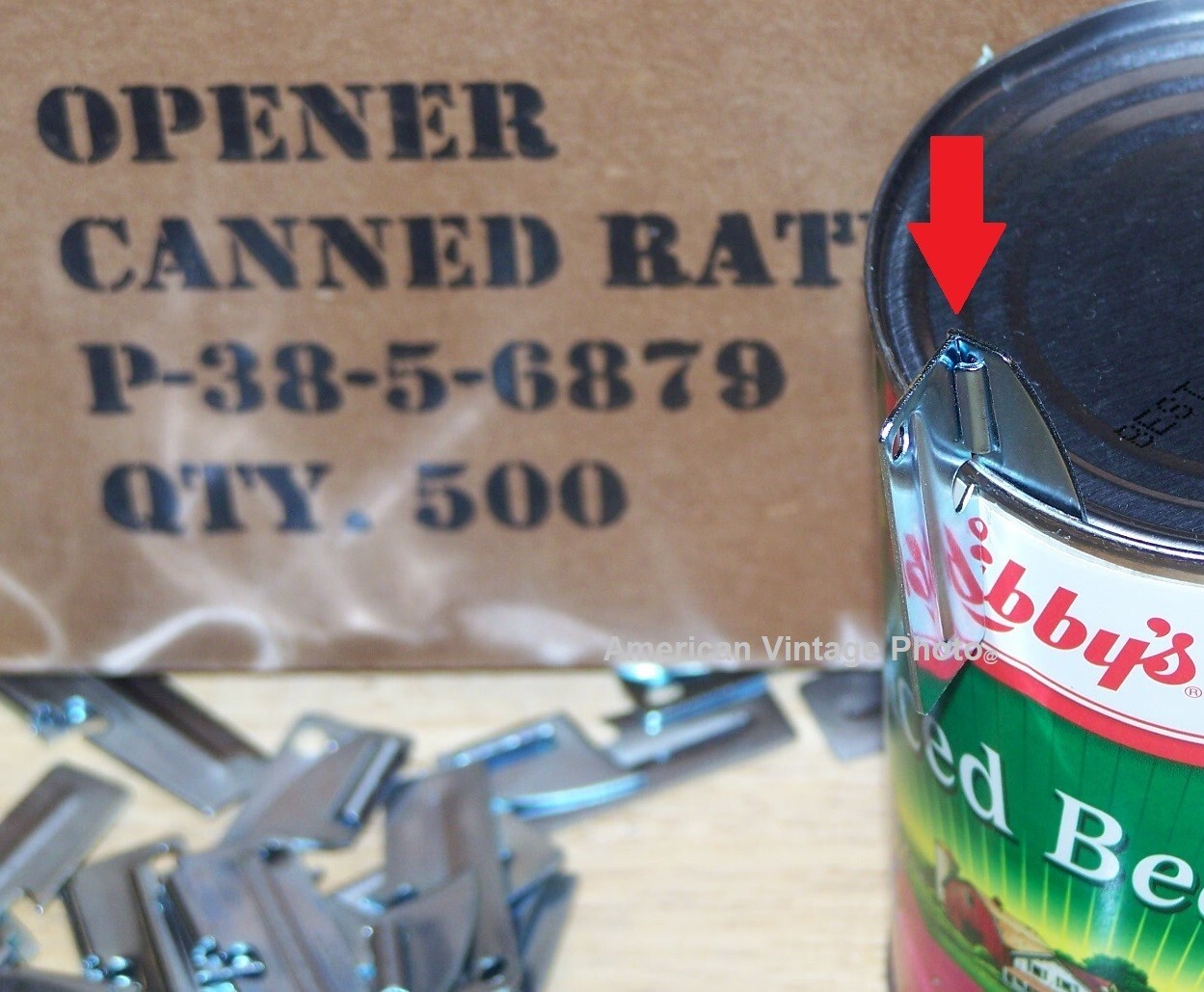 10 Military Army Survival Kit P38 P-38 Can Opener US Shelby Co Mess Tool USA