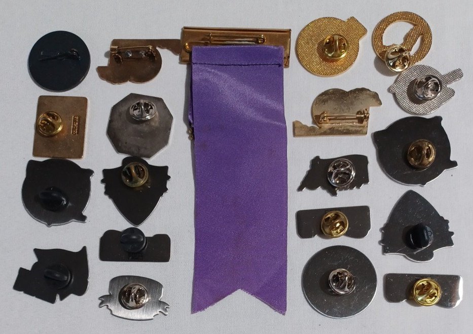 Lotof 20 Competition ATA Grand America Trap Skeet Shooting Lapel Hat Enamel Pins