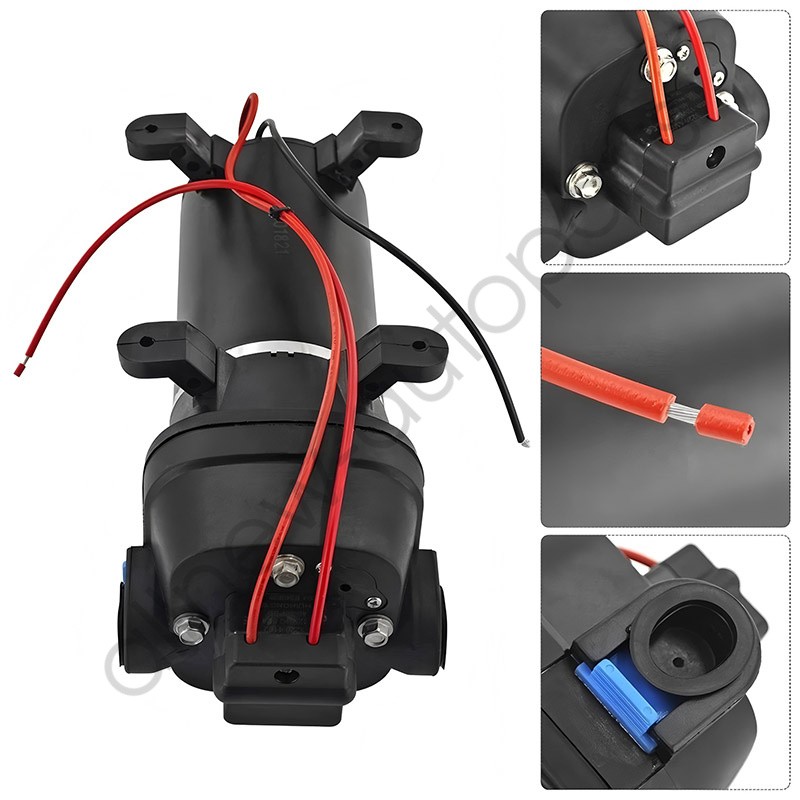 NEW US Fit Flojet Aftermarket 04325143A 12V Water System Pump 4.5 GPM 40PSI