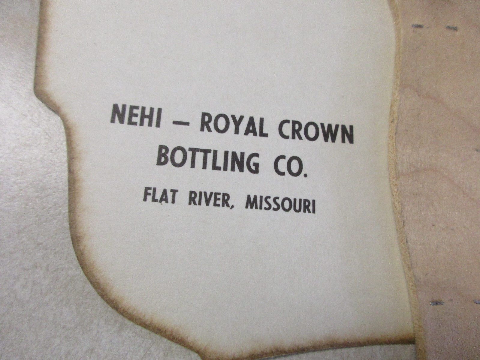 Shirley Temple Royal Crown Cola advertising hand held fan Reproduction EUC