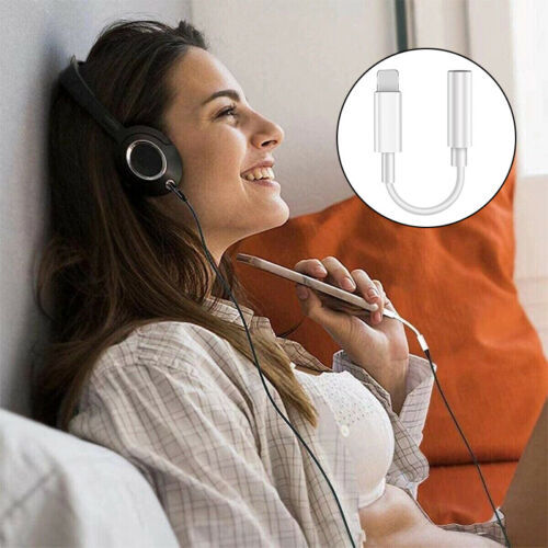 For Apple iPhone Headphone Adapter Jack 3.5mm Aux Cord Dongle