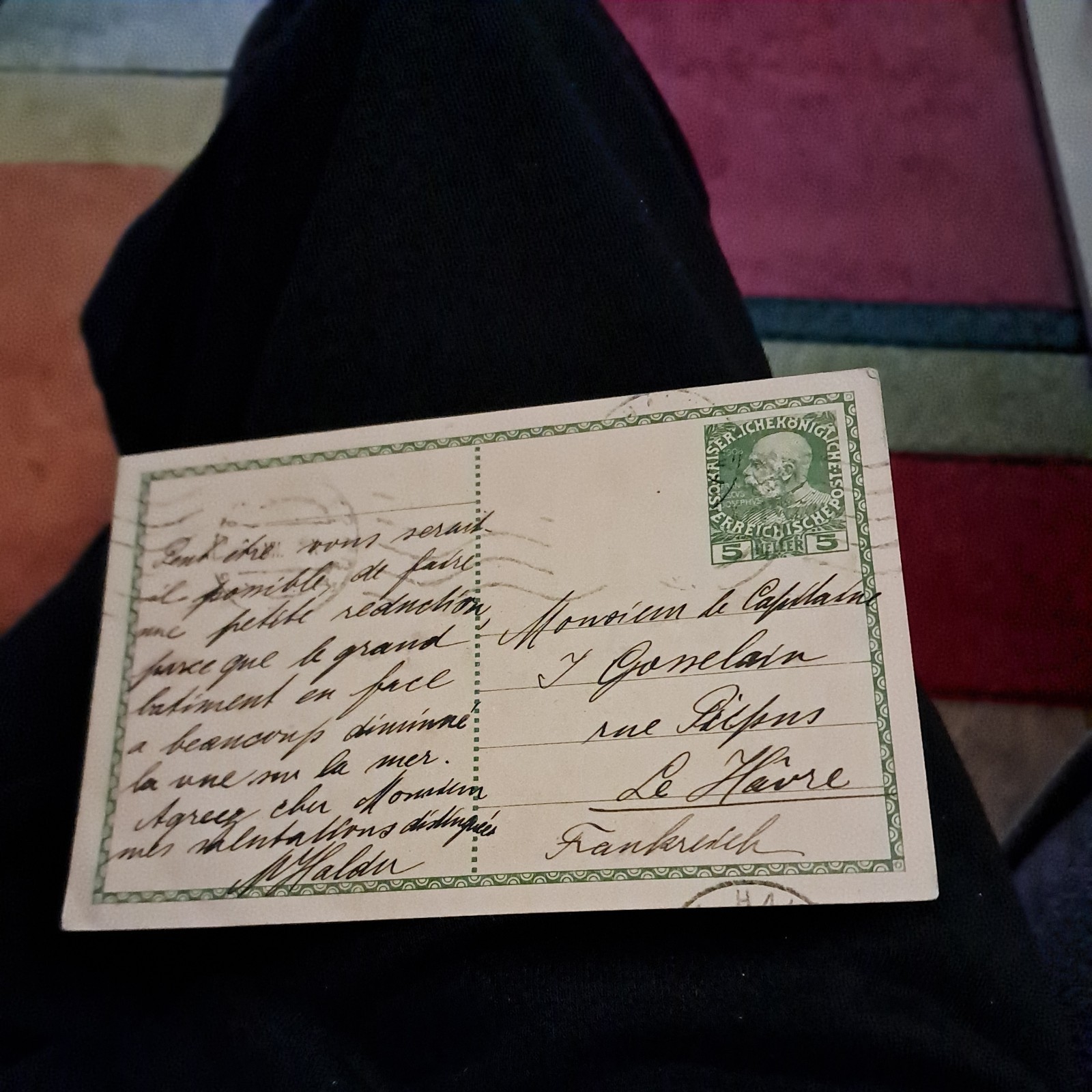 1911 PRAGUE  POSTCARD