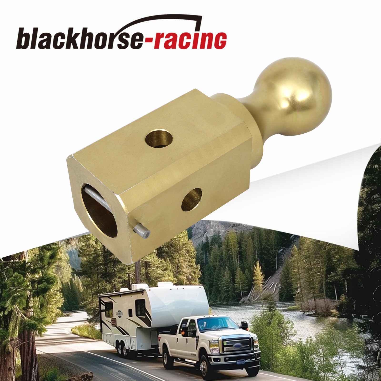 GNXA2000 Gooseneck Ball Hitch Turn Over Ball 2-5/16” fits B&W Trailer Hitches