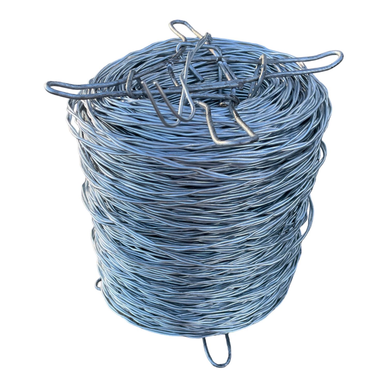Sandbaggy Barbless Wire Roll - Twisted - 12.5 Ga Galvanized Steel [Will Call]