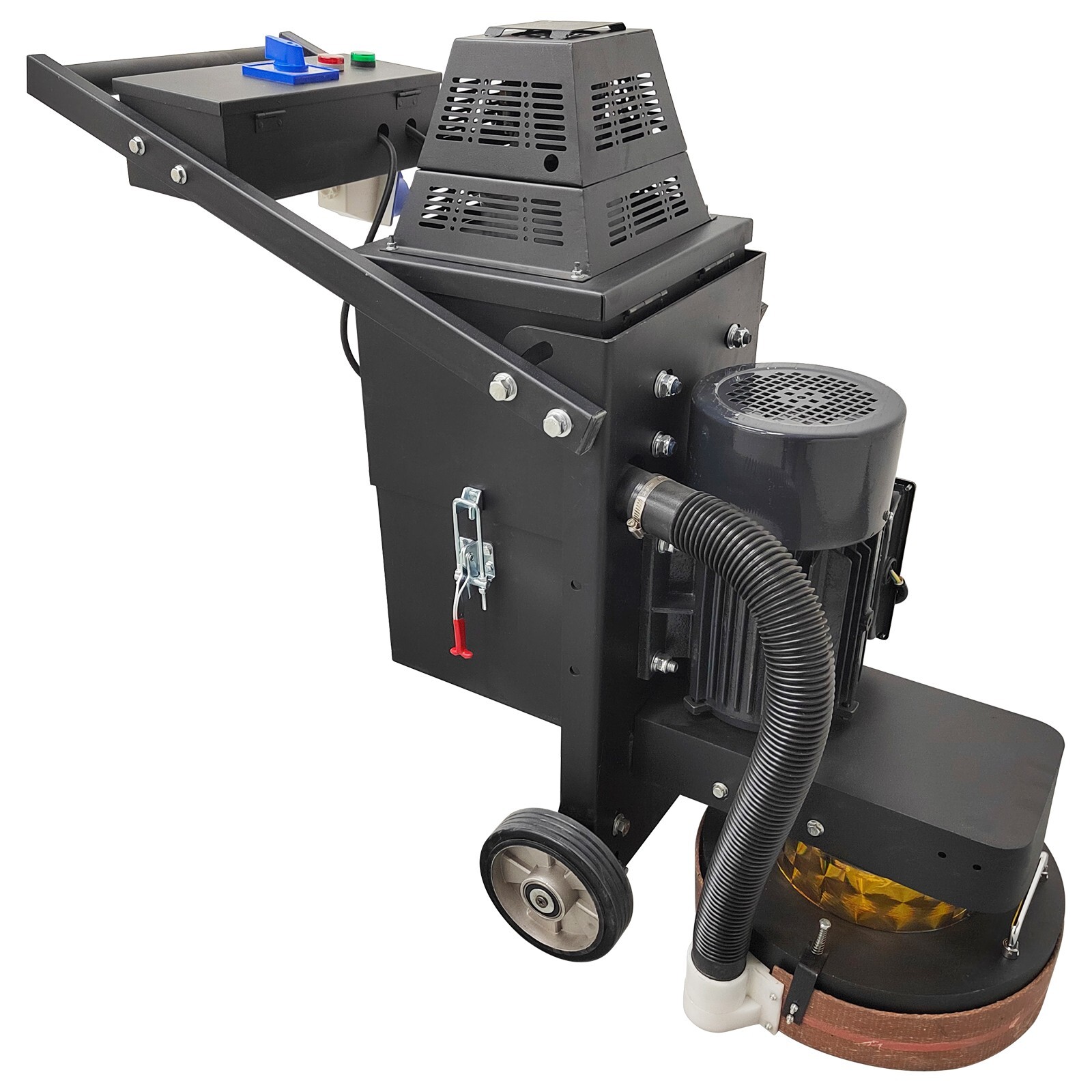 Cement Ground Grinder Floor Polishing Machine 4 Grinding Head 220V Dust-free