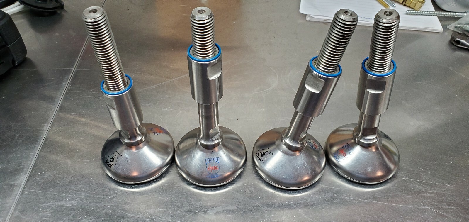 4-S&W Type H Hygienic Leveling Mount LPK-XH080-75-59