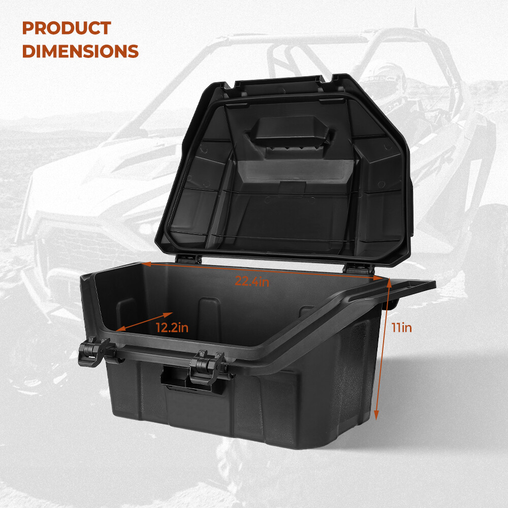 UTV 42QT Rear Cargo Storage Box for Polaris RZR PRO XP / XP 4 2020-2025 2883752