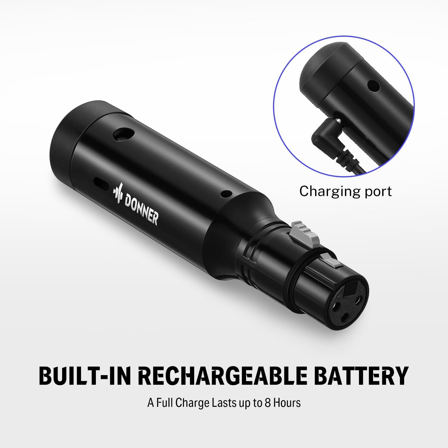 Donner DMX Wireless Controller Transmitter + 5 Receivers With Battery Light Dome