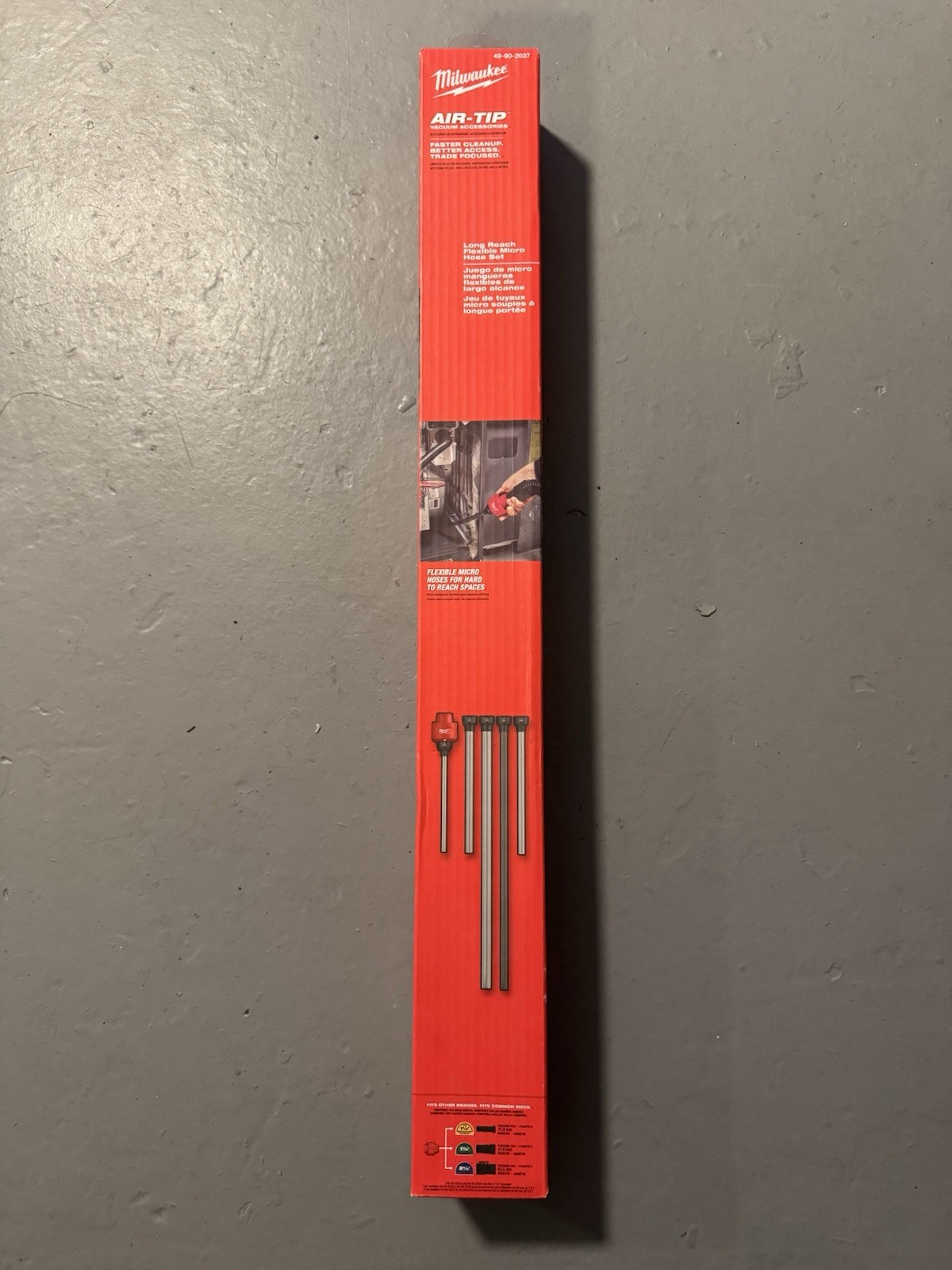 Milwaukee 49-90-2037 AIR-TIP Long Reach Flexible Micro Hose Set
