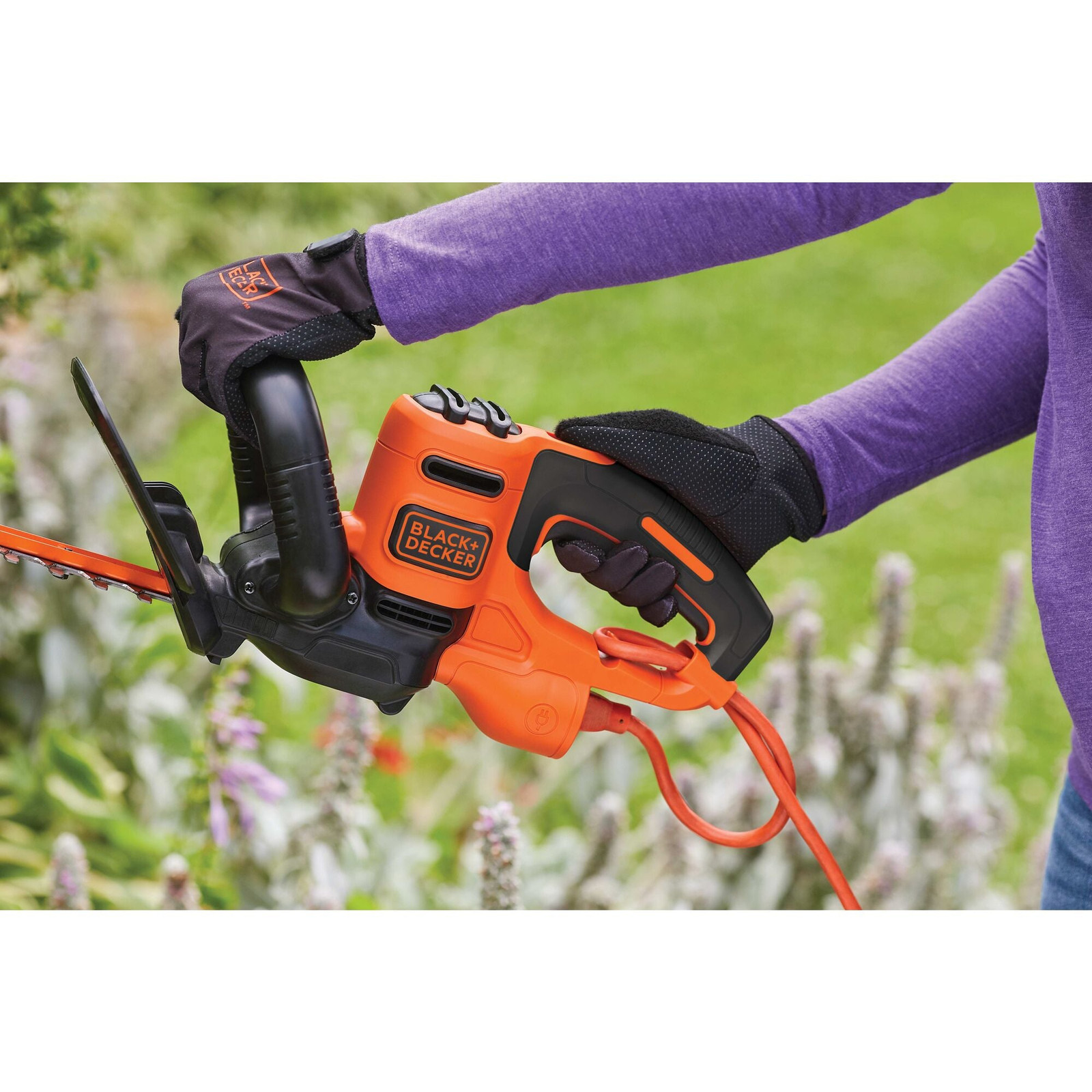 BLACK+DECKER Electric Hedge Trimmer, 22-Inch - BEHT350