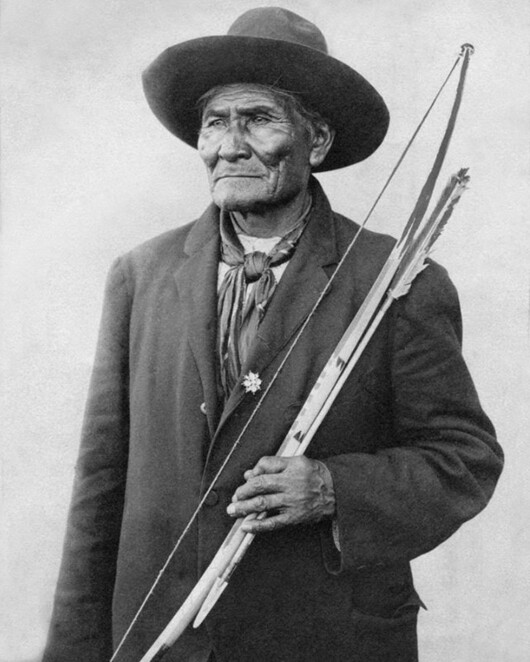 1898 Native American Indian GERONIMO Glossy 5x7 Photo Apache Leader Print