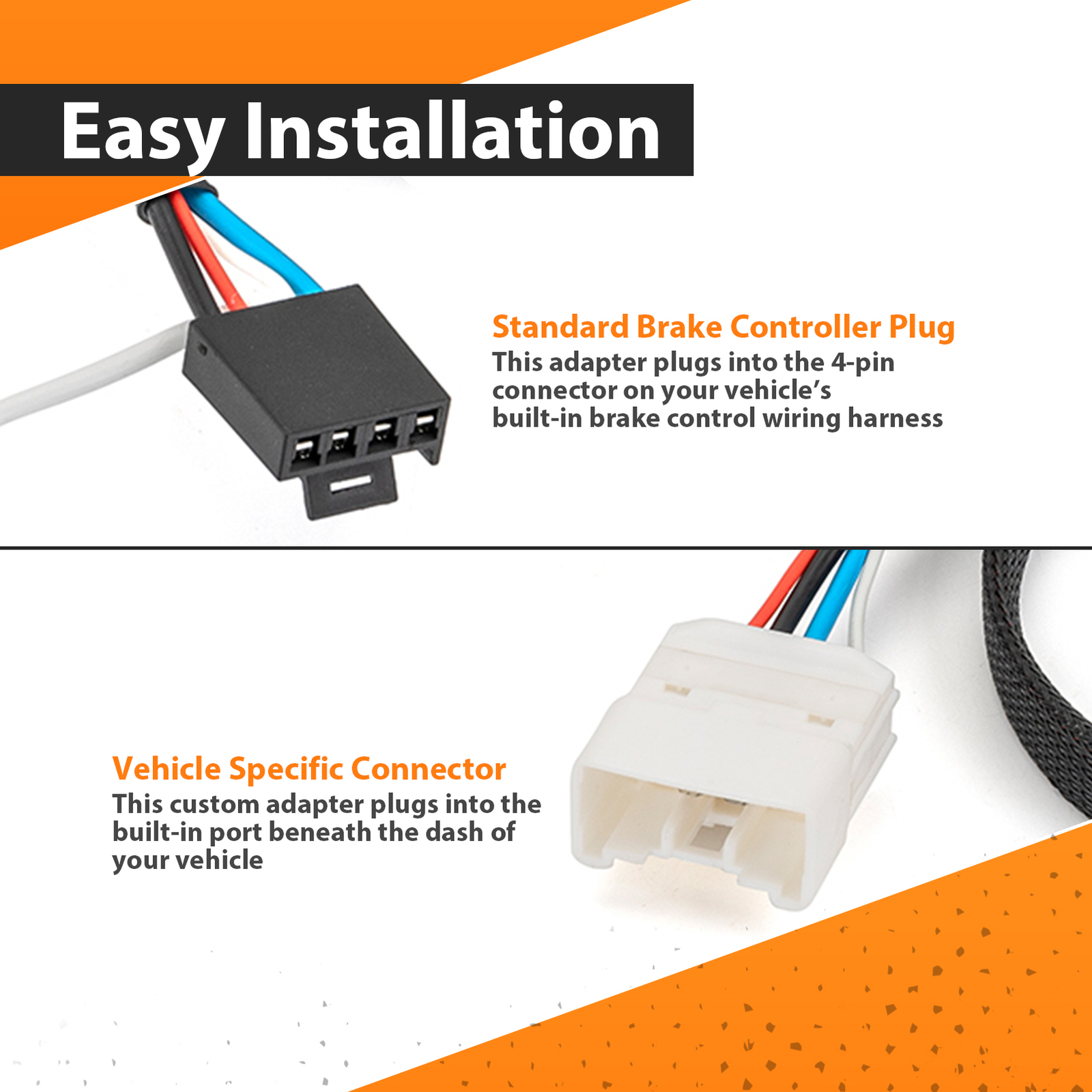 For Toyota Tacoma 2016-2023, Tundra 15-17 , Trailer Brake Control Adapter Wiring