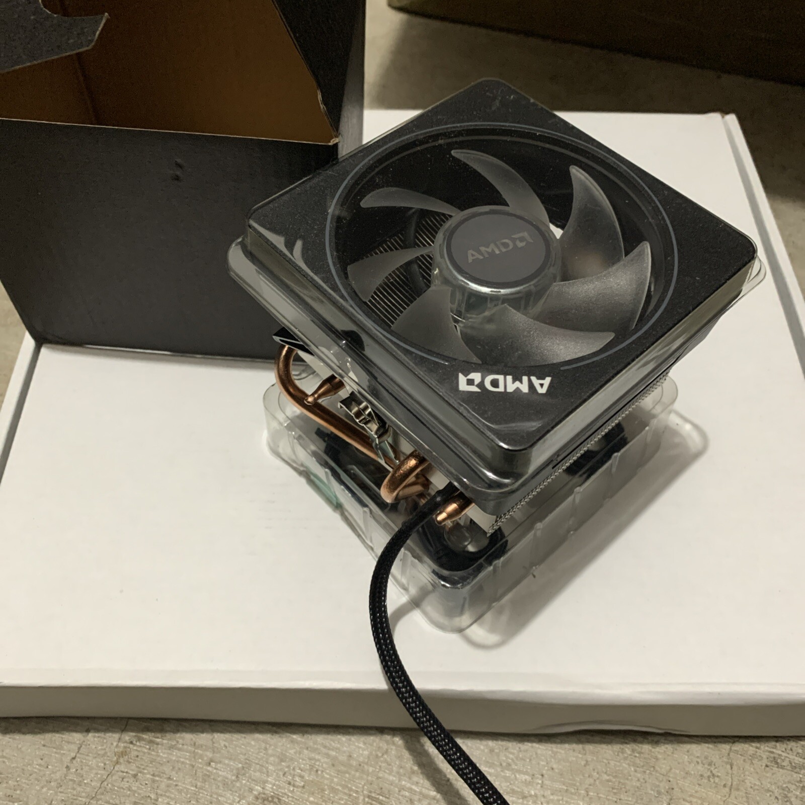 (New) Original OEM AMD Wraith Prism aRGB Stock Copper CPU Cooler Socket AM4 AM5