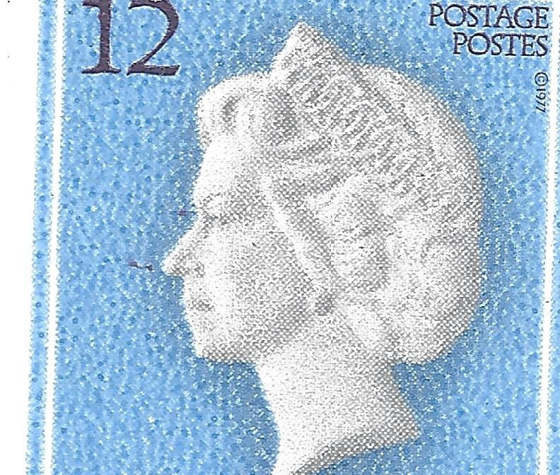 CANADA BOOKLET # 77a HORIZONTAL BLACK DASHES BY QUEEN'S NOSE INK ERROR BS31719