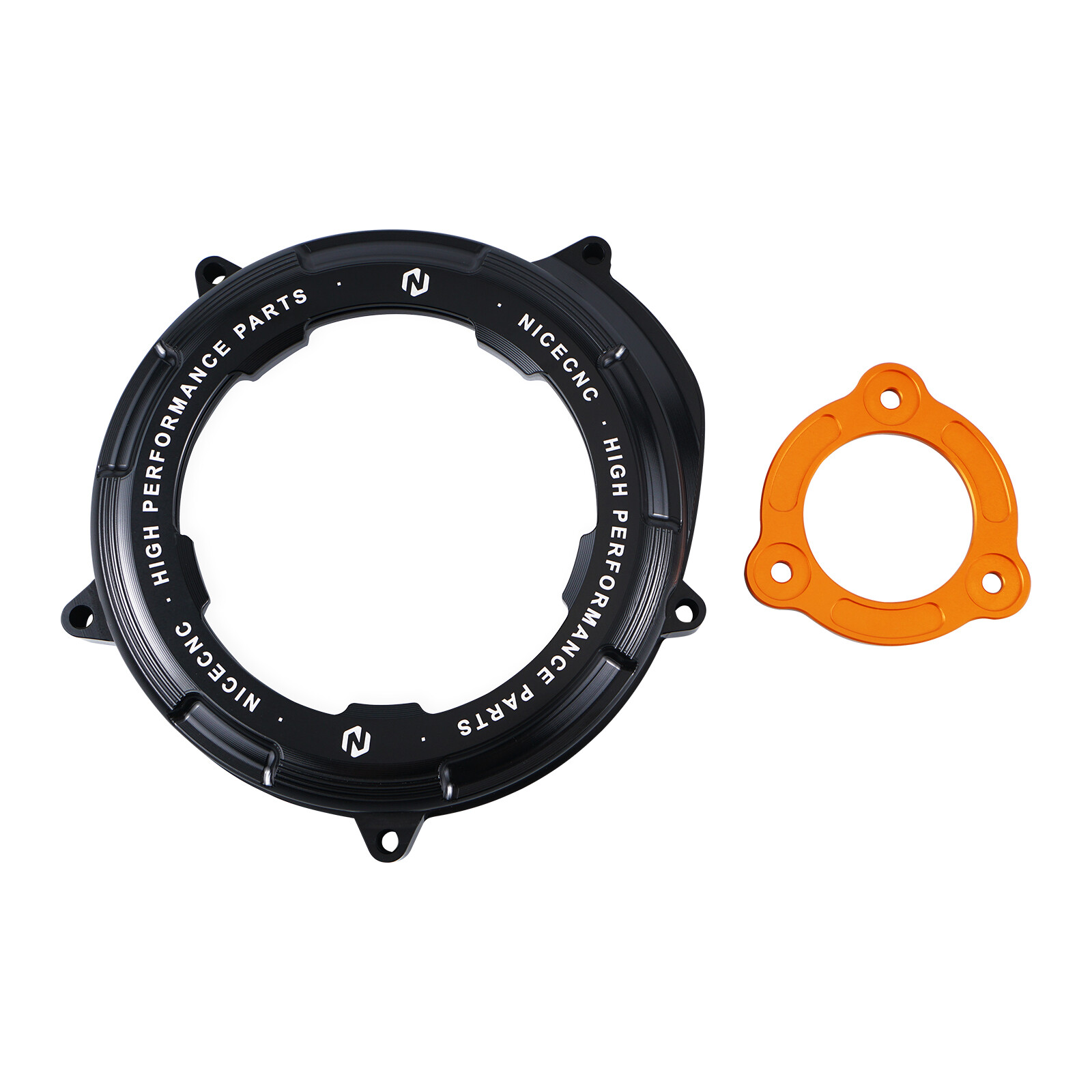 NICECNC Clear Clutch Cover Pretector For KTM 1290 Super Duke R/GT 14-23 Aluminum
