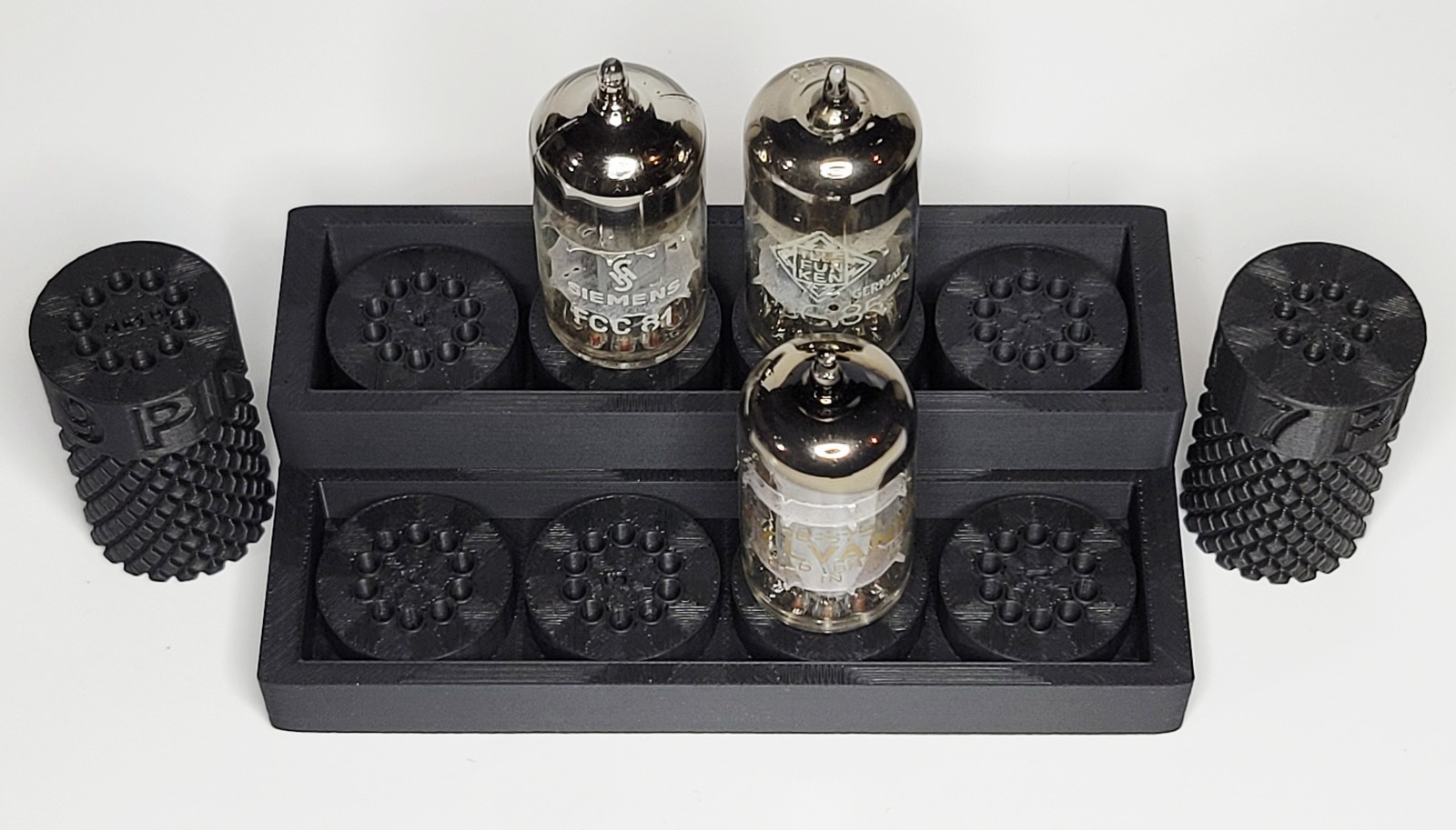 Vacuum Tube Pin Straighteners 7 Pin 9 Pin & Octal Display Stand Holder for 9 Pin