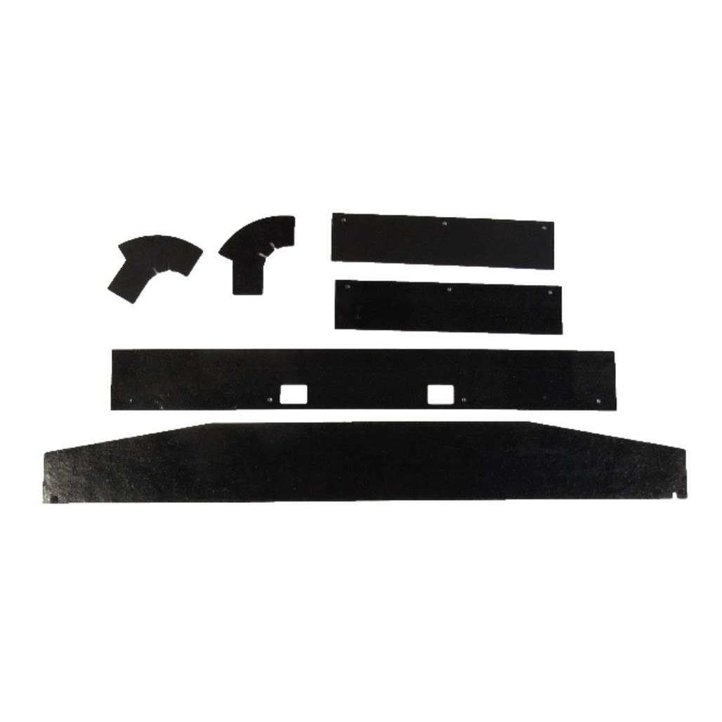 Upper and Lower Core To Radiator Seals 6 Piece for 1961-1964 Pontiac Bonneville