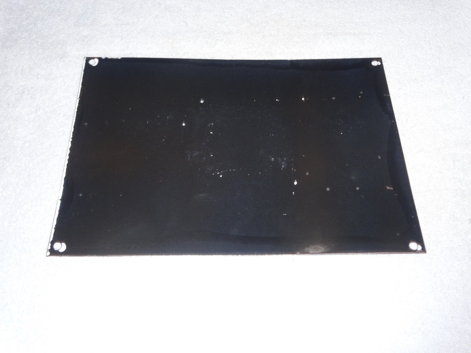 VINTAGE TRIUMPH MOTORCYCLES DEALER PORCELAIN METAL GASOLINE OIL SIGN!