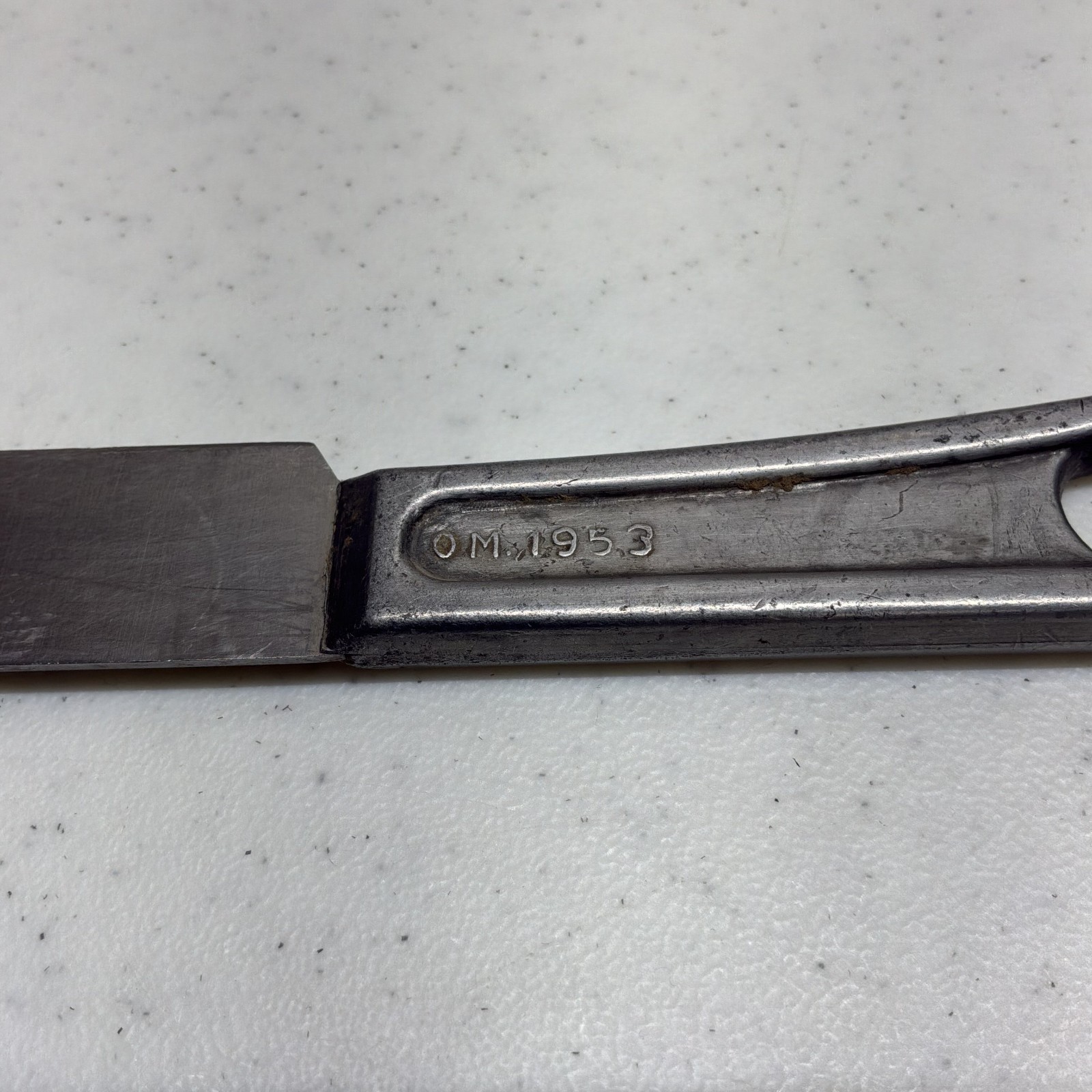 Original Korean War US Mess Kit Knife 1953 Dated