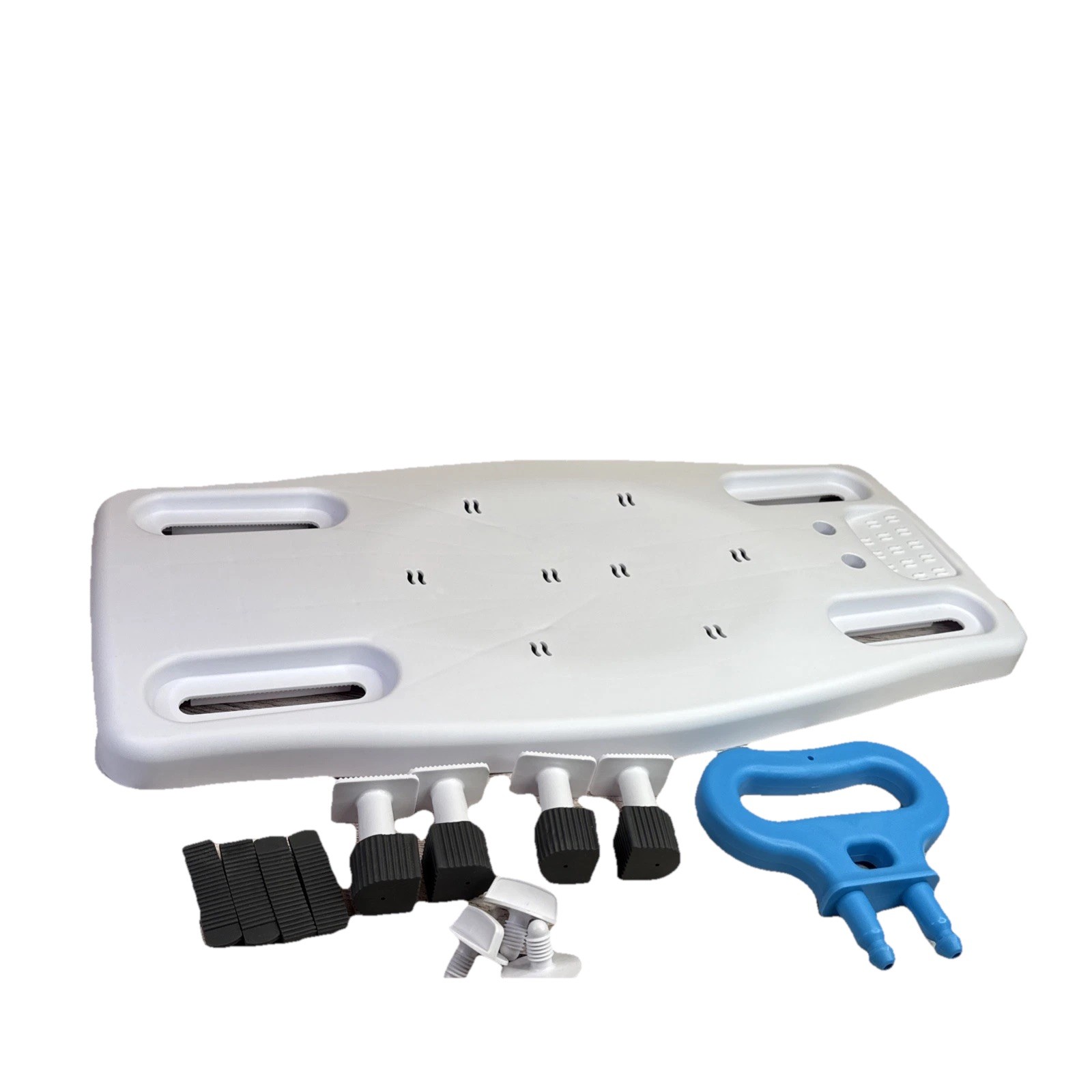 Carex Bathtub Transfer Bench Shower Seat with Handle, New