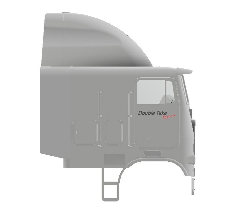 1/25th resin 3d 84-88 Freightliner 96” cab by KJ