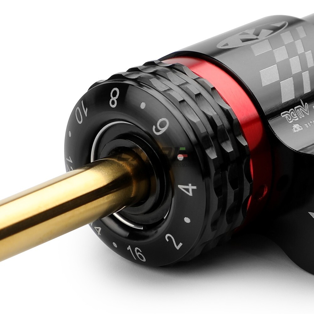 Short Carbon Fiber Steering Damper Bracket For Aprilia RS660 2021 2022 2023