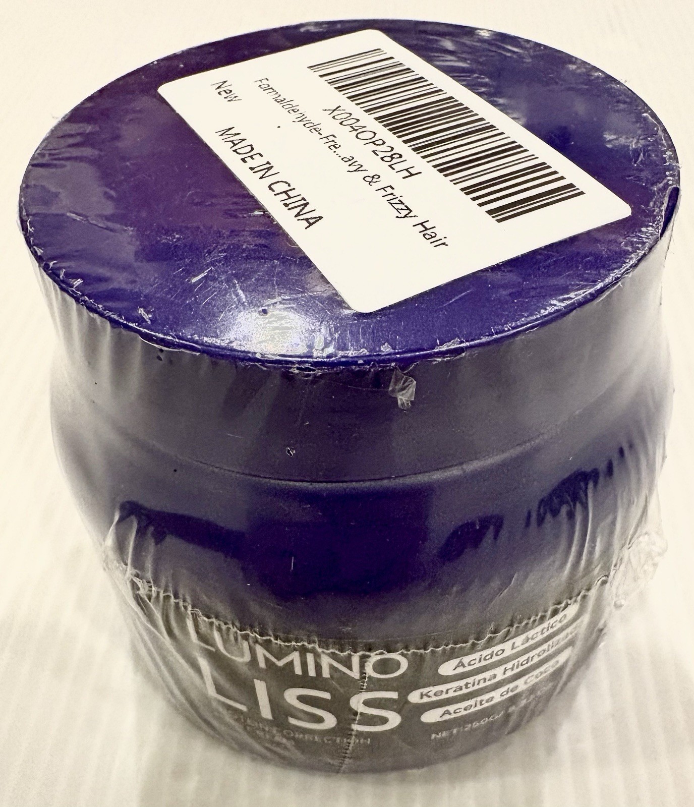 Lumino Liss Protein Correction Hair Cream 8.82 Oz Sealed