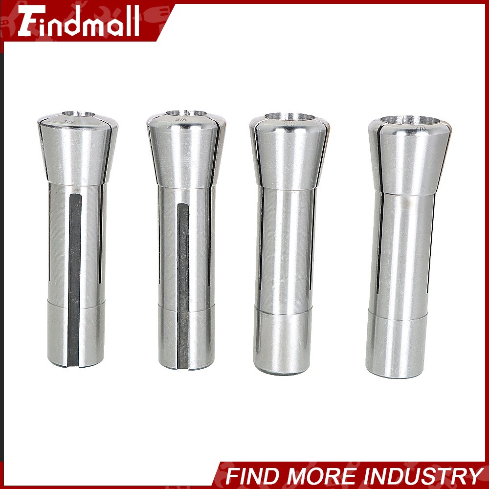 7Pcs Fractional R8 Collet Set 1/8" to 7/8" High Precision For Bridgeport