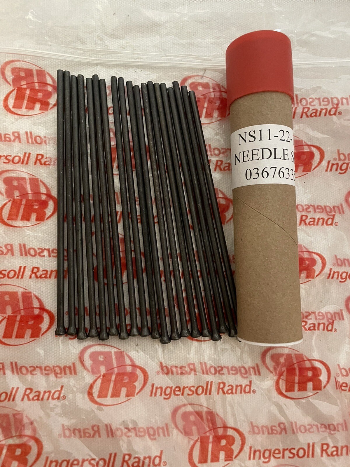 Ingersoll Rand 5” Needle Set, 19pc, NS11-22-19